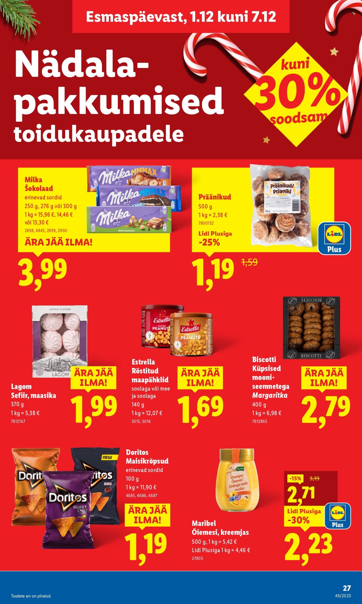 Lidl kliendileht - Kliendileht (1.12 - 7.12.2025)