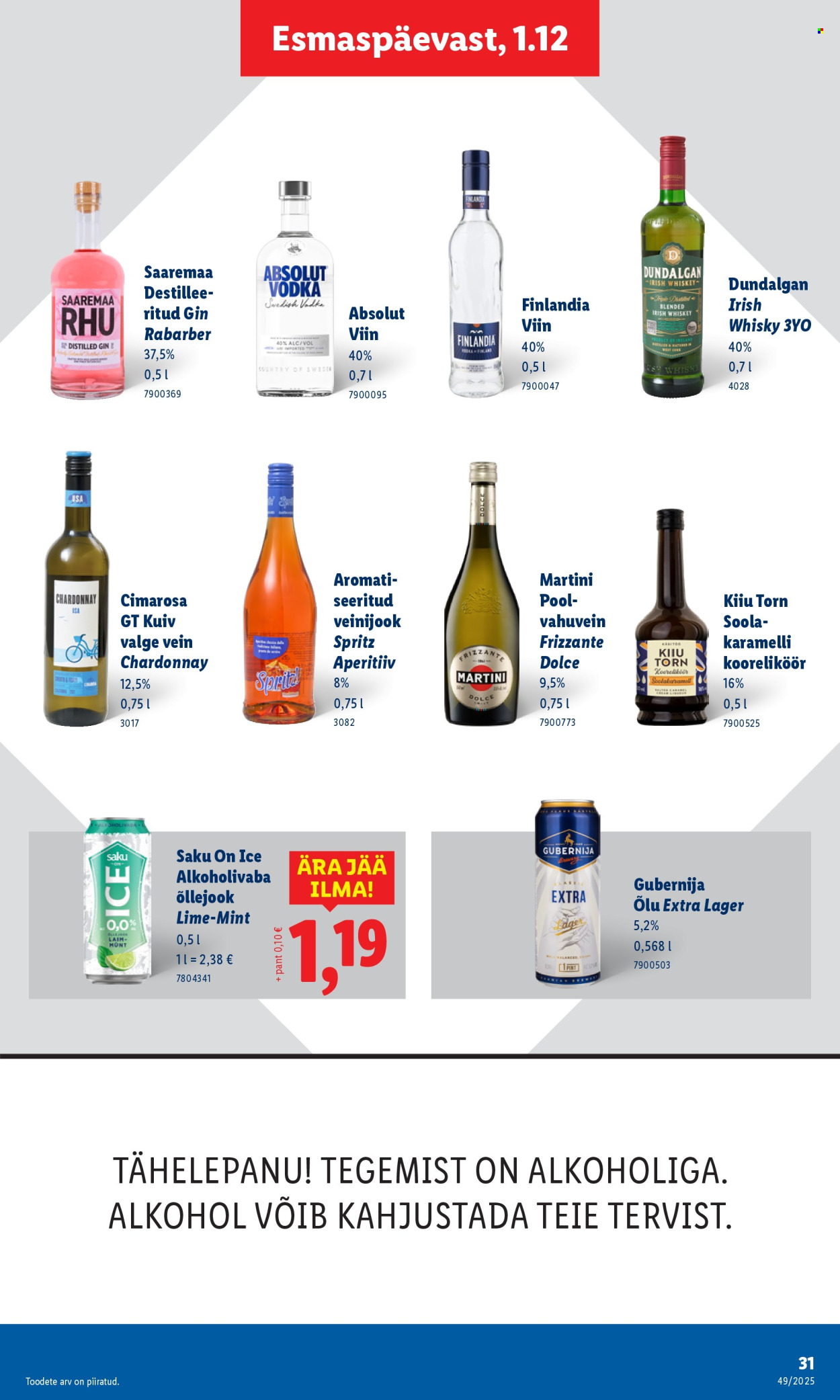 Lidl kliendileht - Kliendileht (1.12 - 7.12.2025)