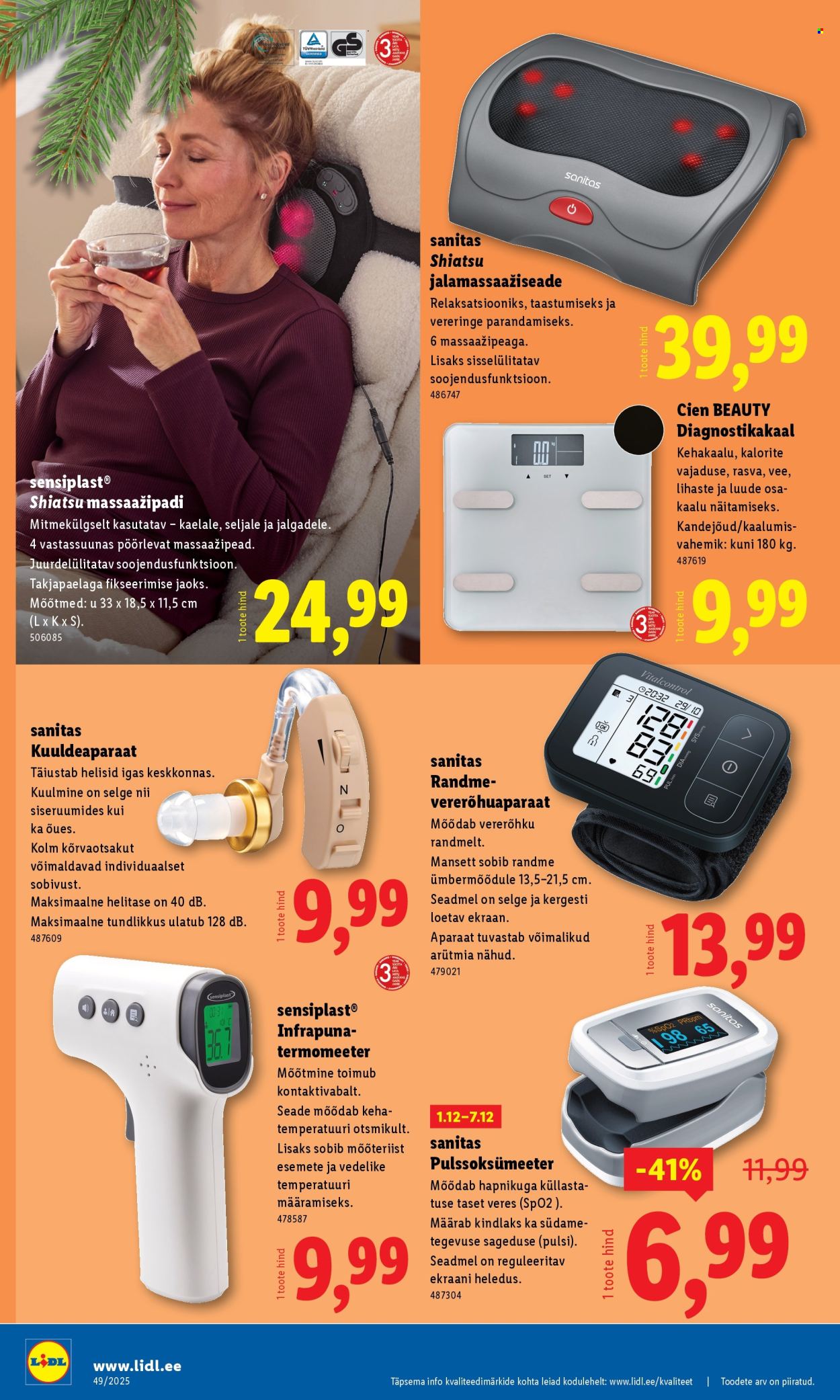 Lidl kliendileht - Kliendileht (1.12 - 7.12.2025)