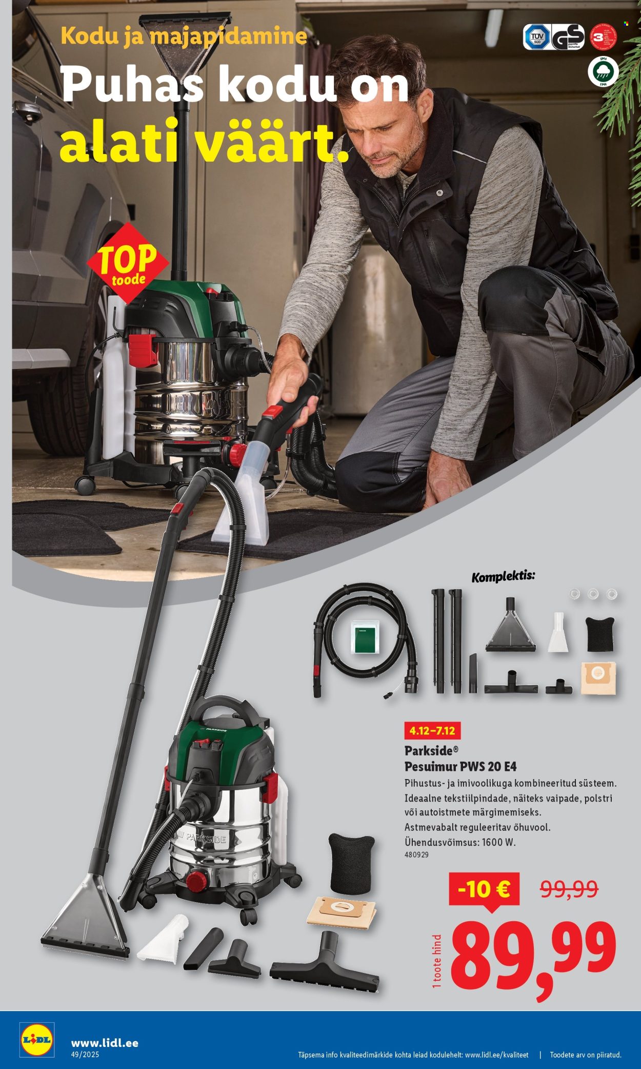 Lidl kliendileht - Kliendileht (1.12 - 7.12.2025)