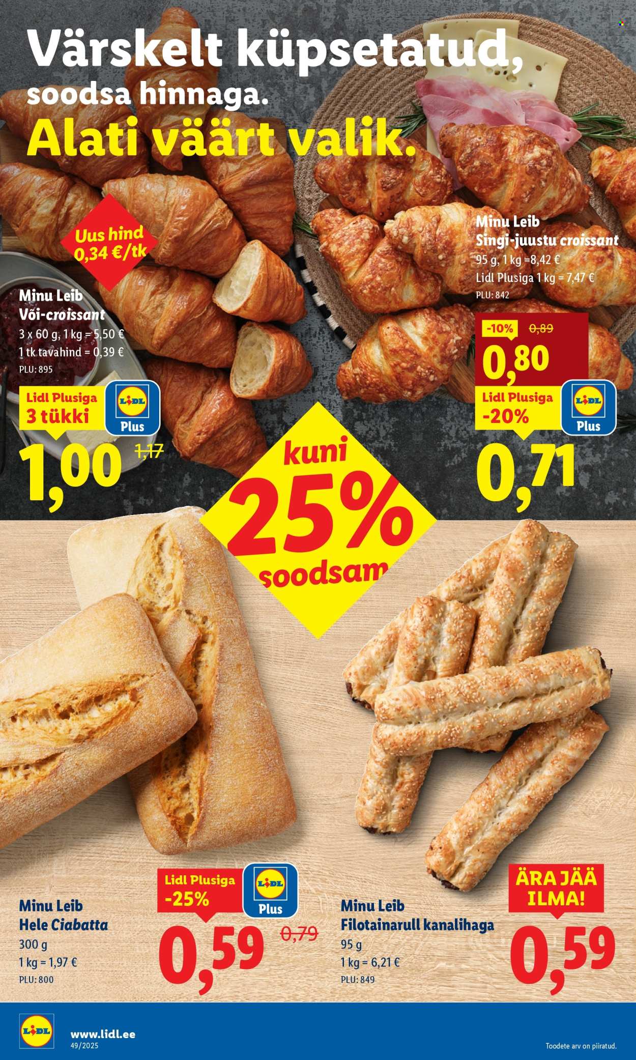 Lidl kliendileht - Kliendileht (1.12 - 7.12.2025)