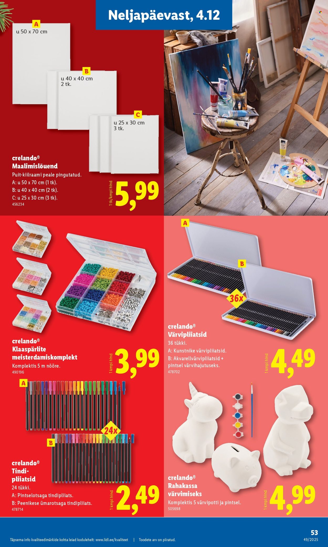 Lidl kliendileht - Kliendileht (1.12 - 7.12.2025)