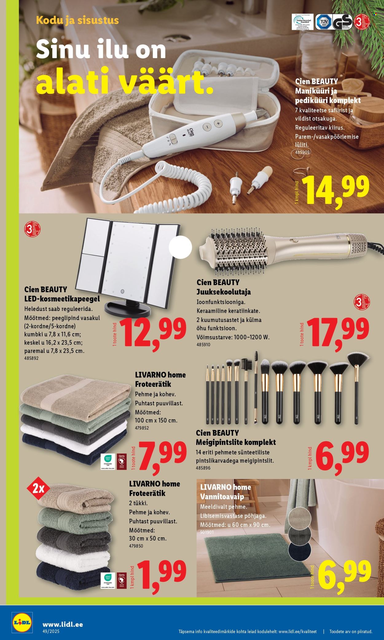 Lidl kliendileht - Kliendileht (1.12 - 7.12.2025)