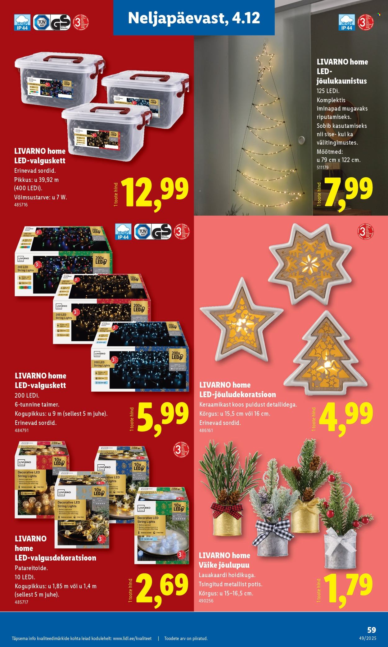 Lidl kliendileht - Kliendileht (1.12 - 7.12.2025)