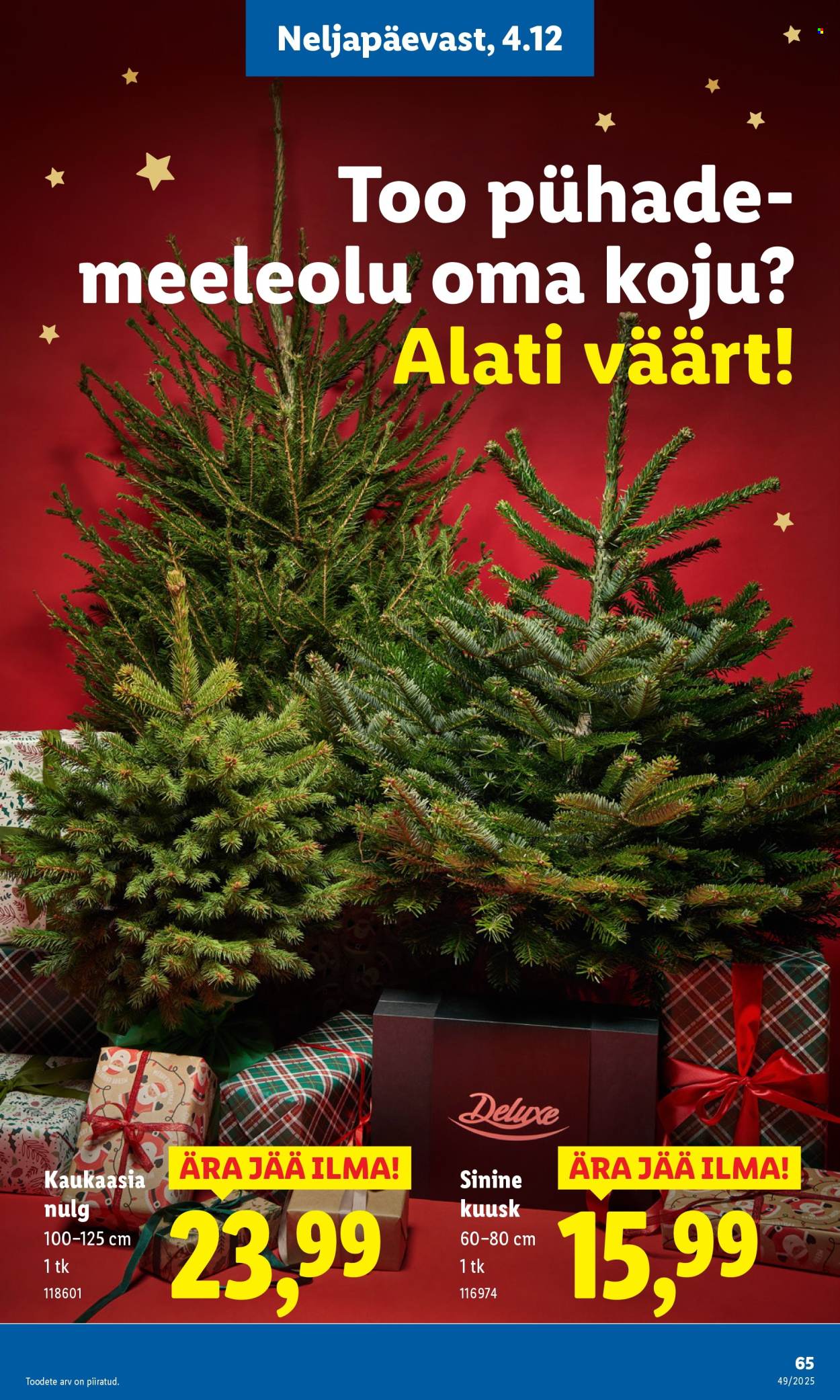 Lidl kliendileht - Kliendileht (1.12 - 7.12.2025)