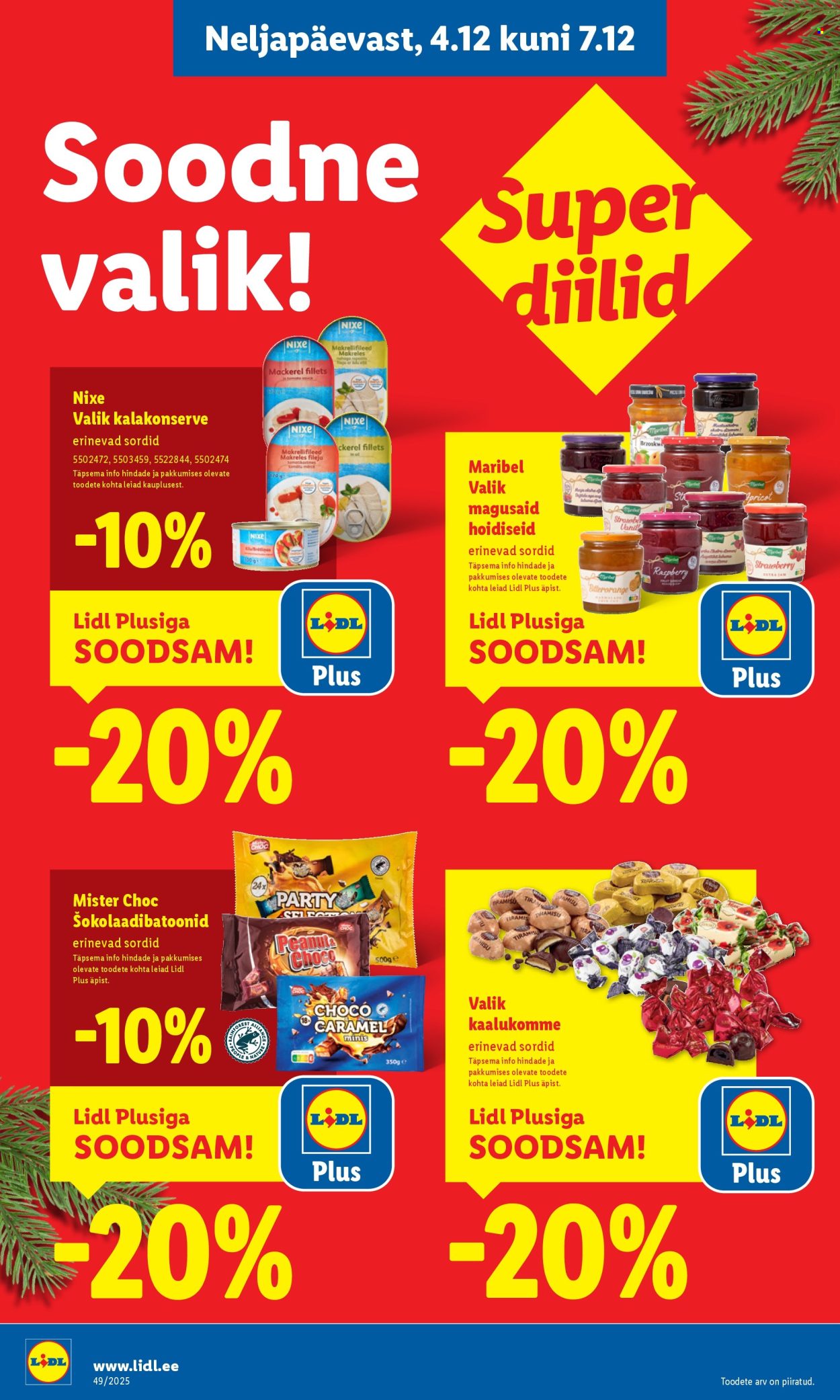 Lidl kliendileht - Kliendileht (1.12 - 7.12.2025)