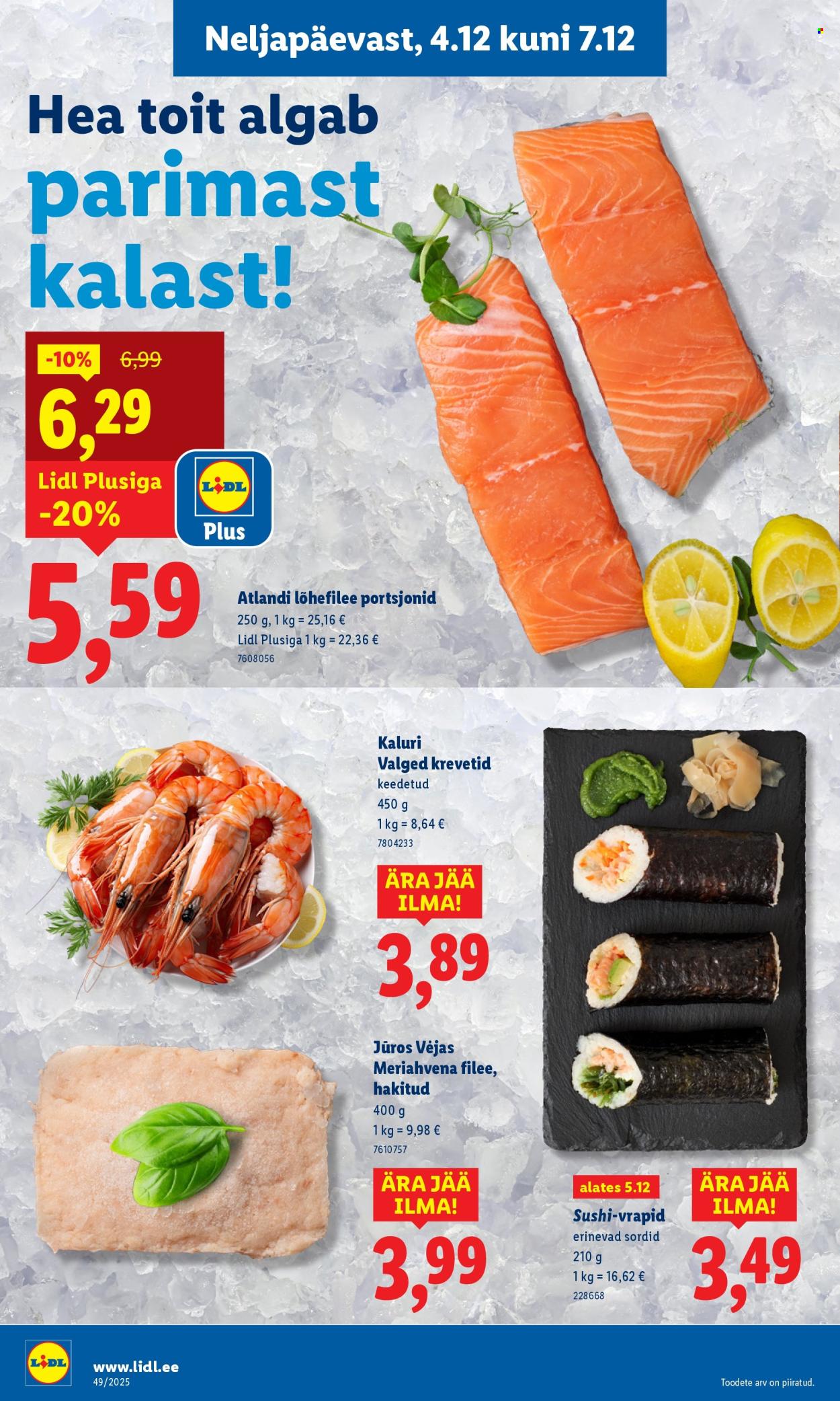 Lidl kliendileht - Kliendileht (1.12 - 7.12.2025)