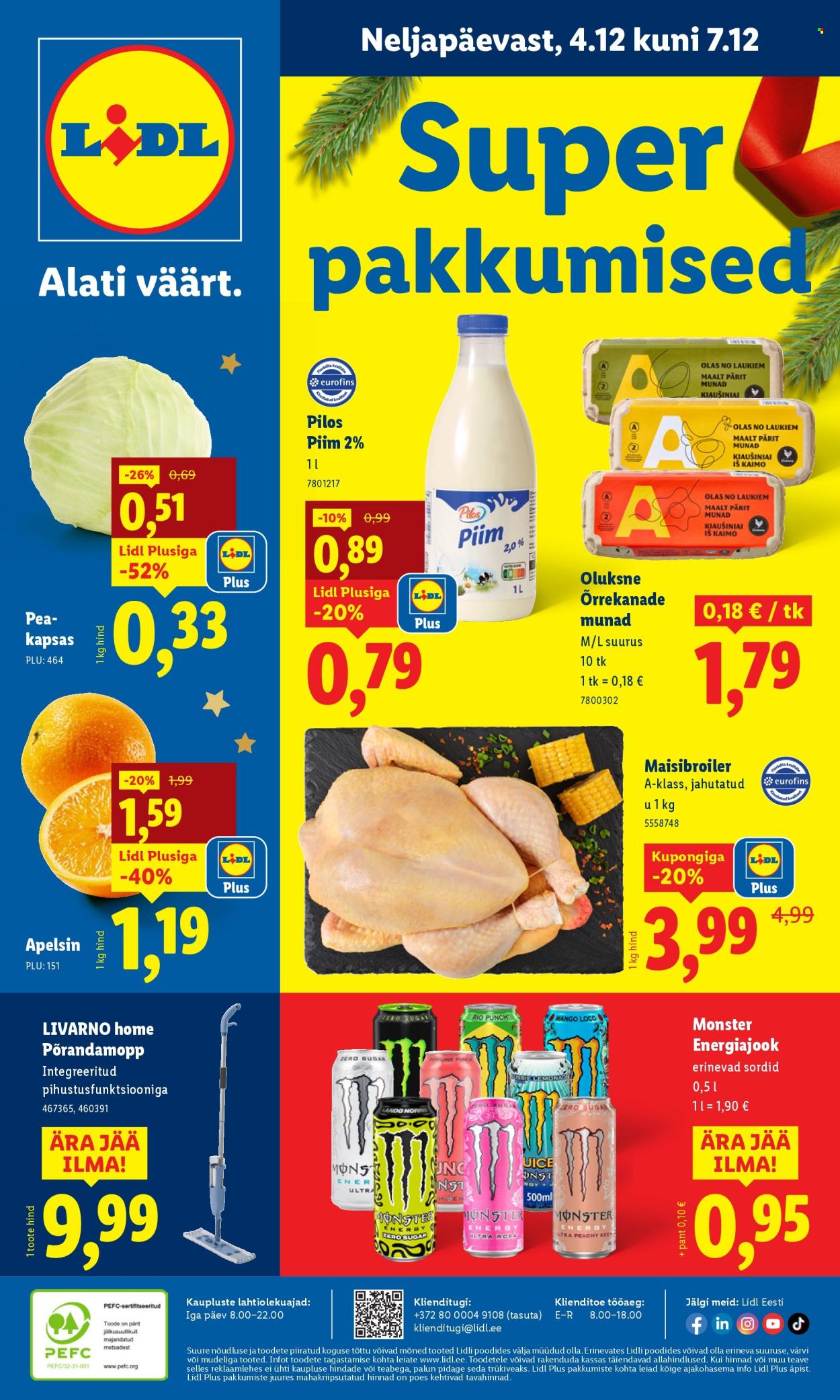 Lidl kliendileht - Kliendileht (1.12 - 7.12.2025)