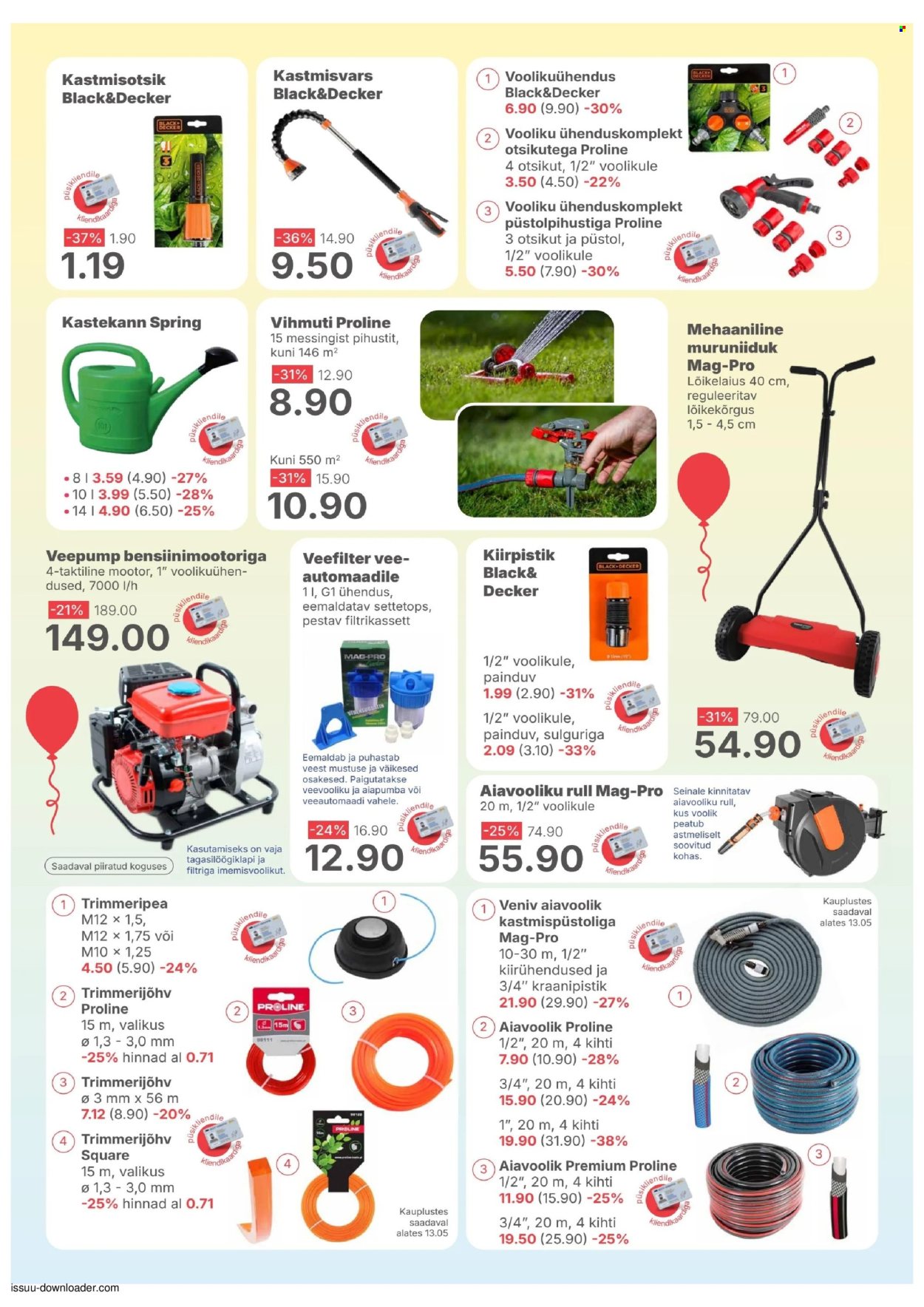 Magaziin kliendileht - Sünnipäevakuu pidulikud pakkumised (30.04 - 3.05.2026)