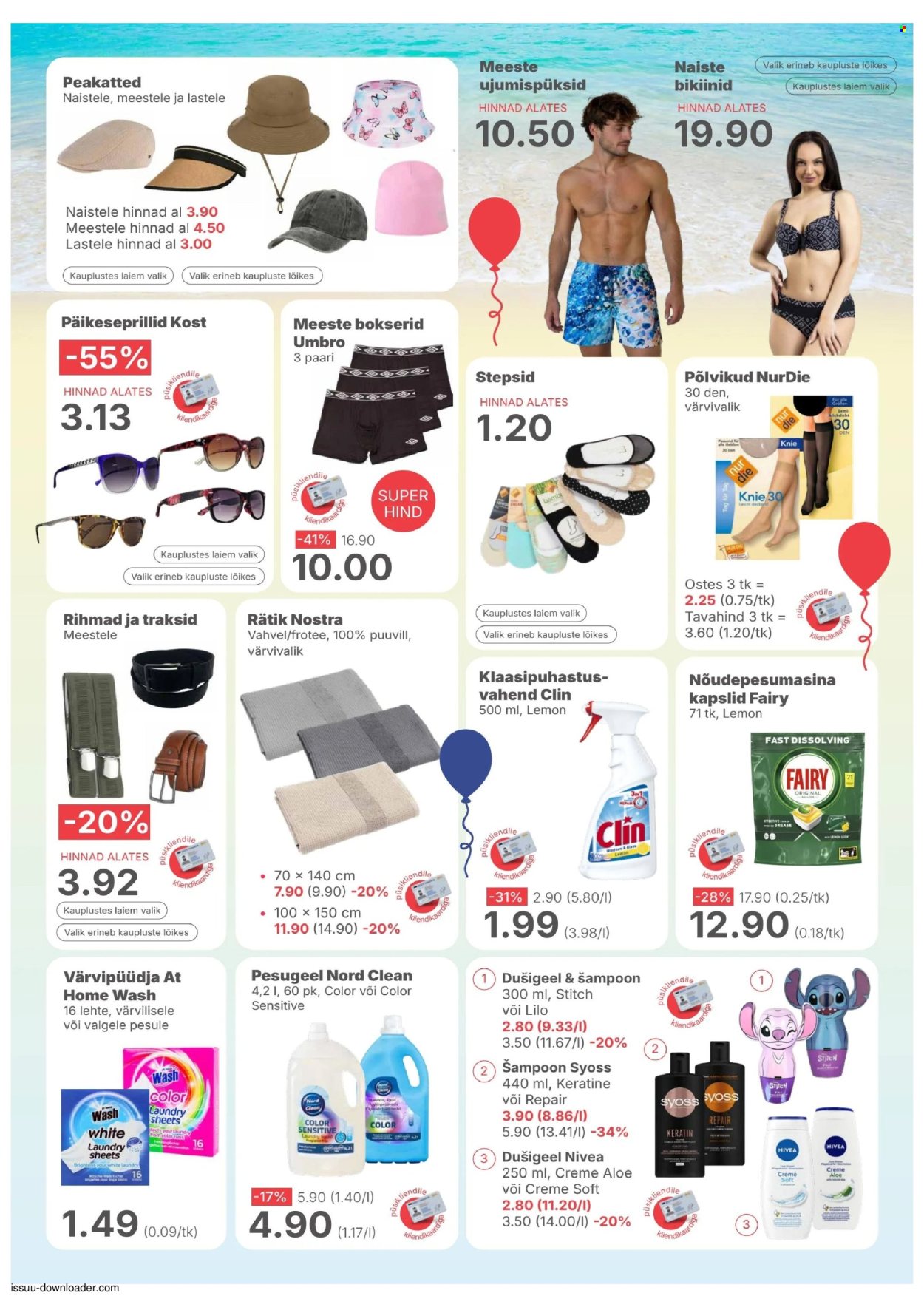 Magaziin kliendileht - Sünnipäevakuu pidulikud pakkumised (30.04 - 3.05.2026)