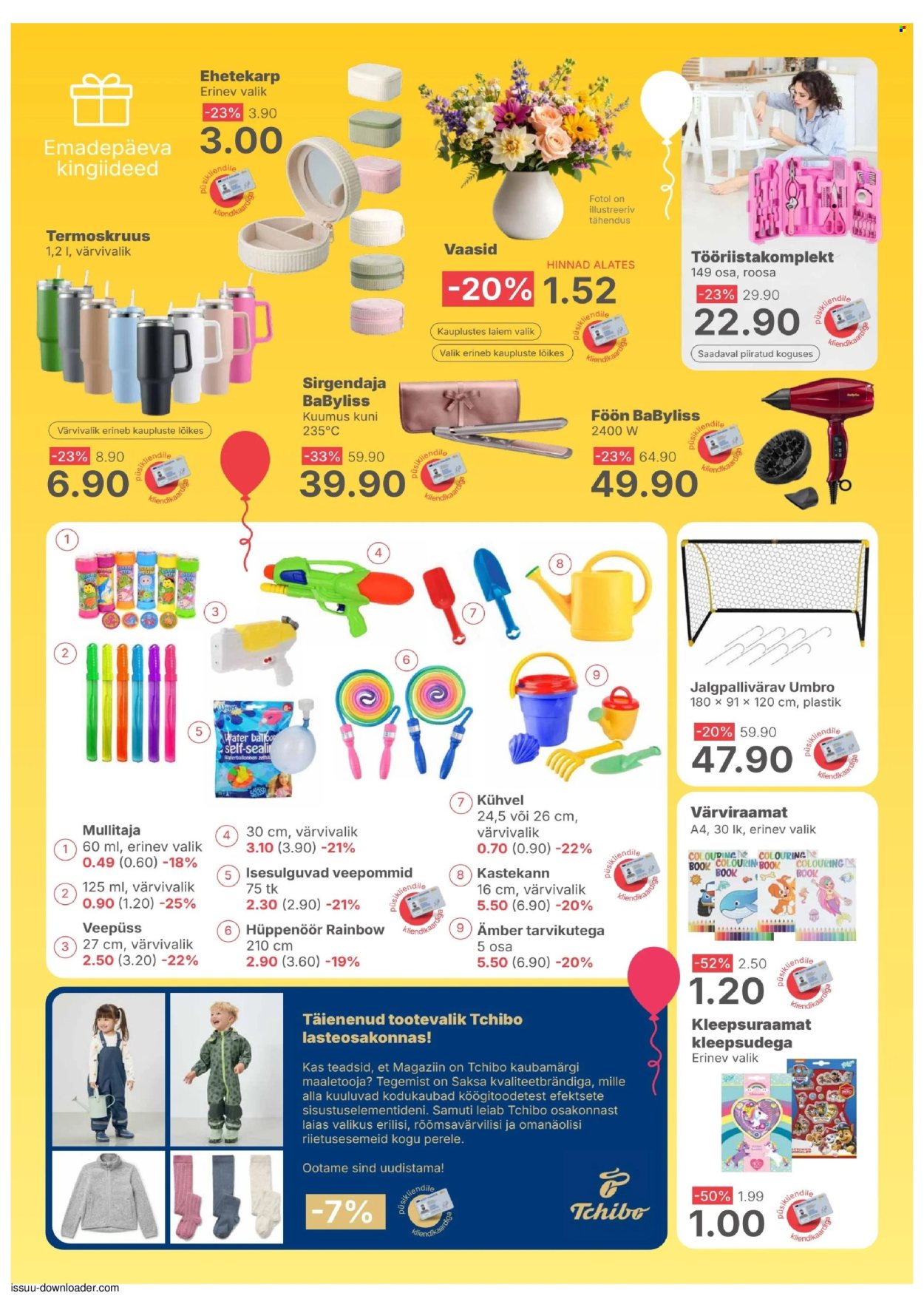 Magaziin kliendileht - Sünnipäevakuu pidulikud pakkumised (30.04 - 3.05.2026)