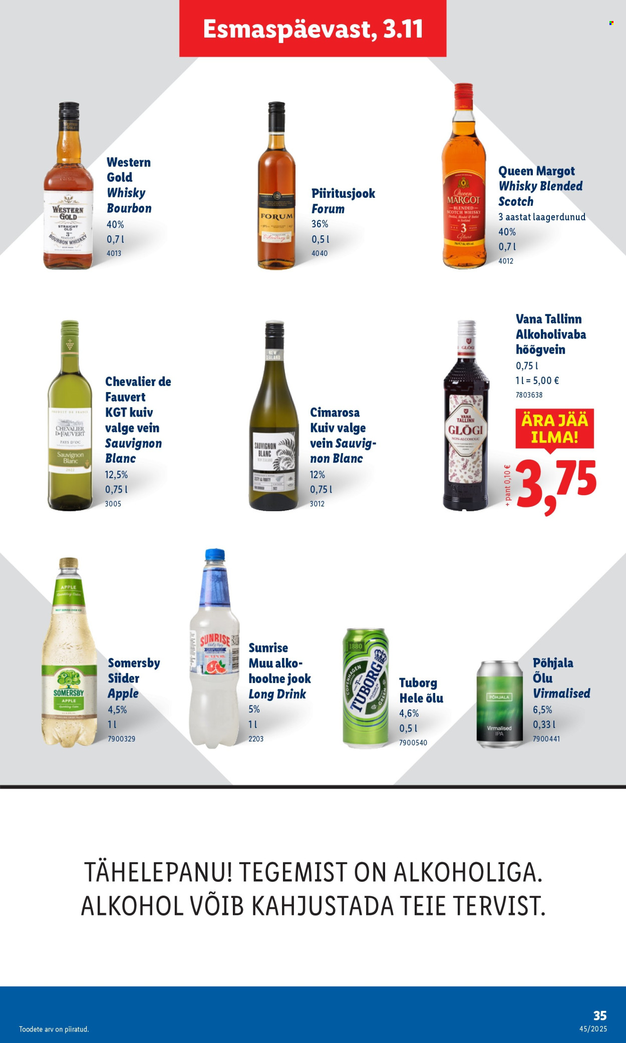 Lidl kliendileht - Kliendileht (3.11 - 9.11.2025)