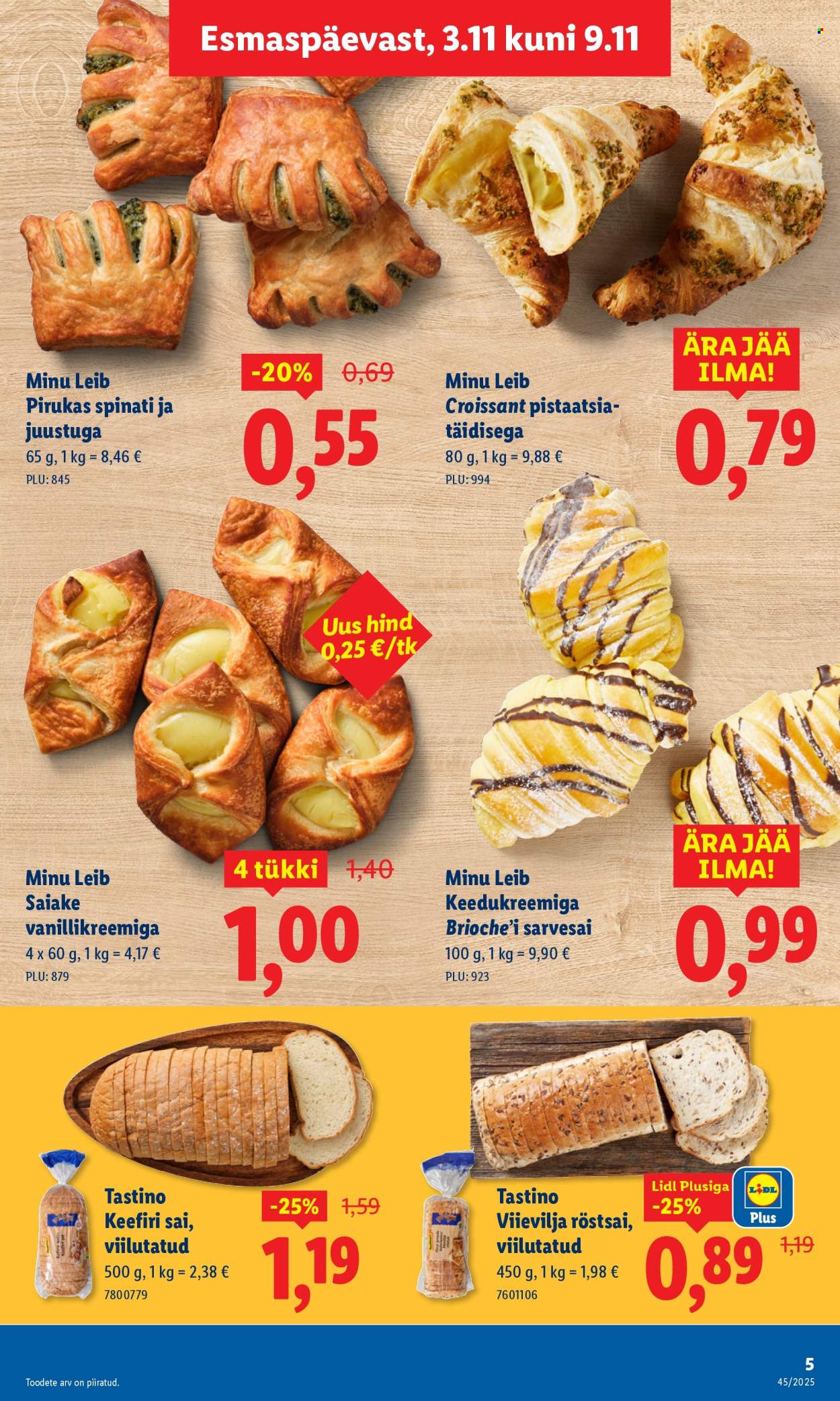 Lidl kliendileht - Kliendileht (3.11 - 9.11.2025)
