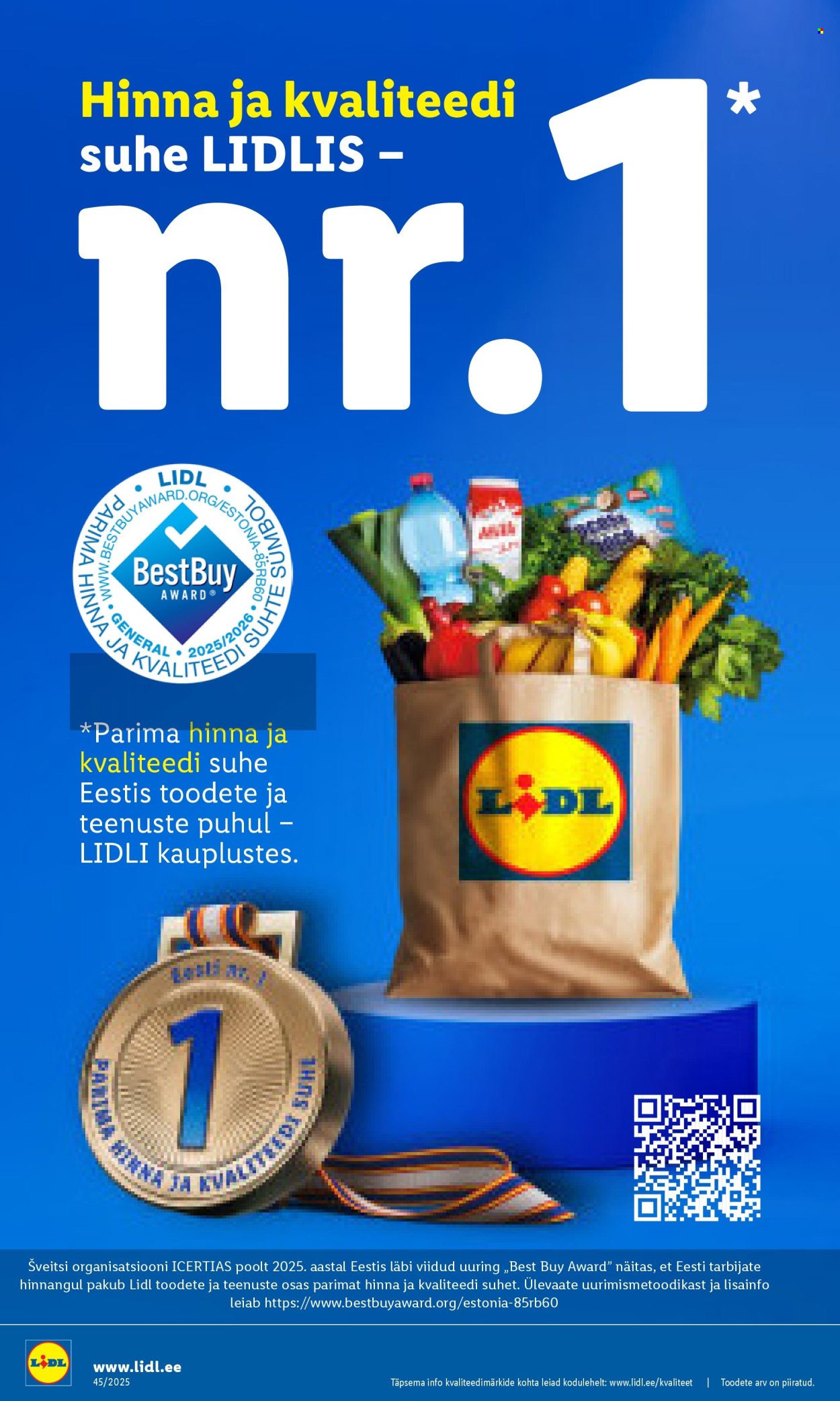Lidl kliendileht - Kliendileht (3.11 - 9.11.2025)