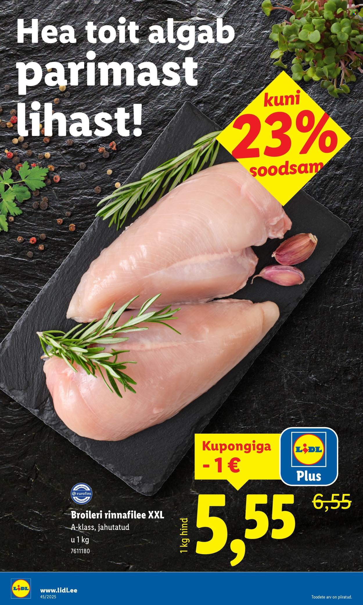 Lidl kliendileht - Kliendileht (3.11 - 9.11.2025)