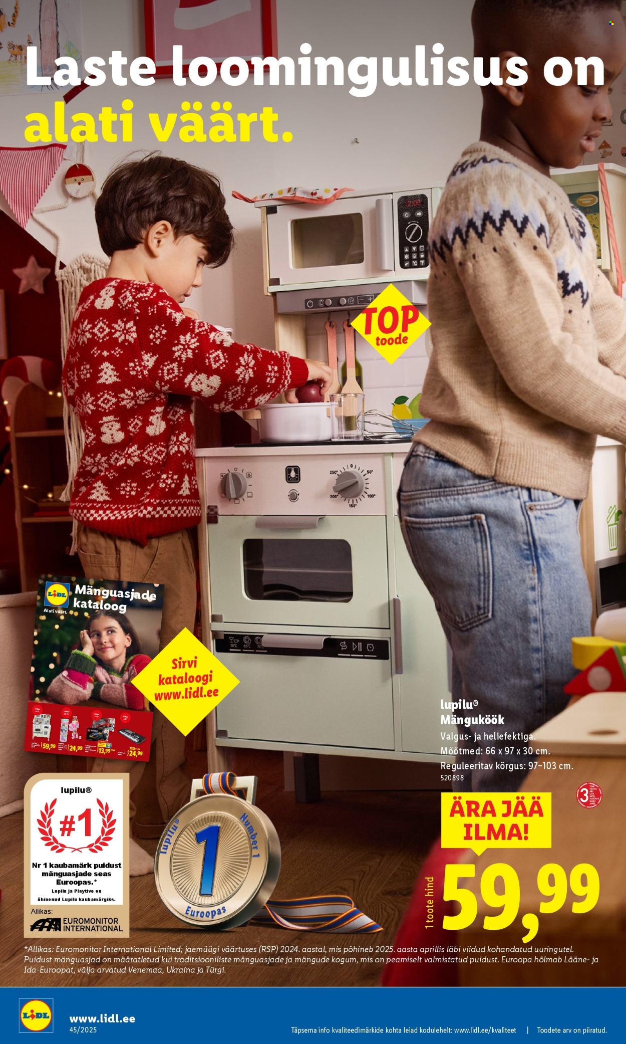 Lidl kliendileht - Kliendileht (3.11 - 9.11.2025)