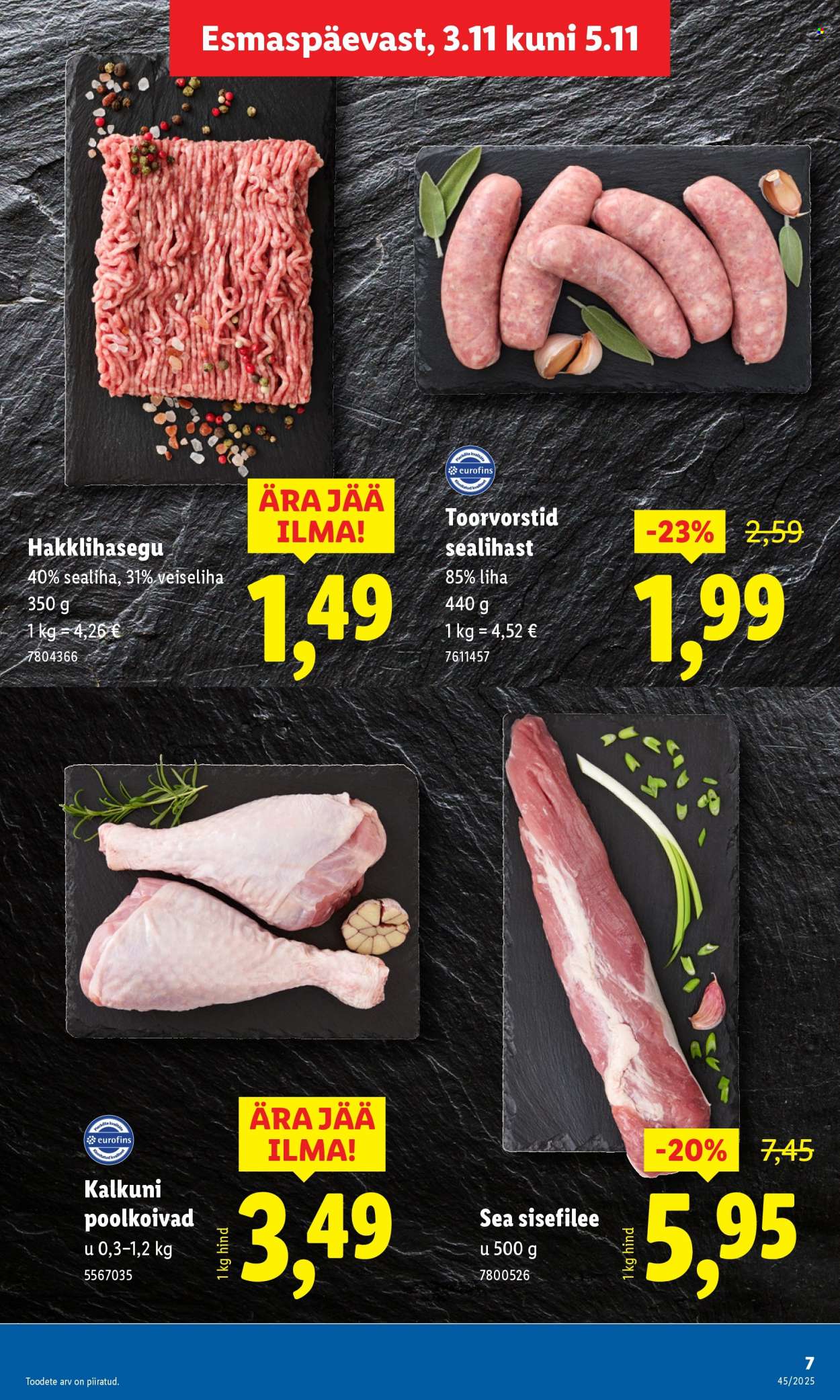 Lidl kliendileht - Kliendileht (3.11 - 9.11.2025)