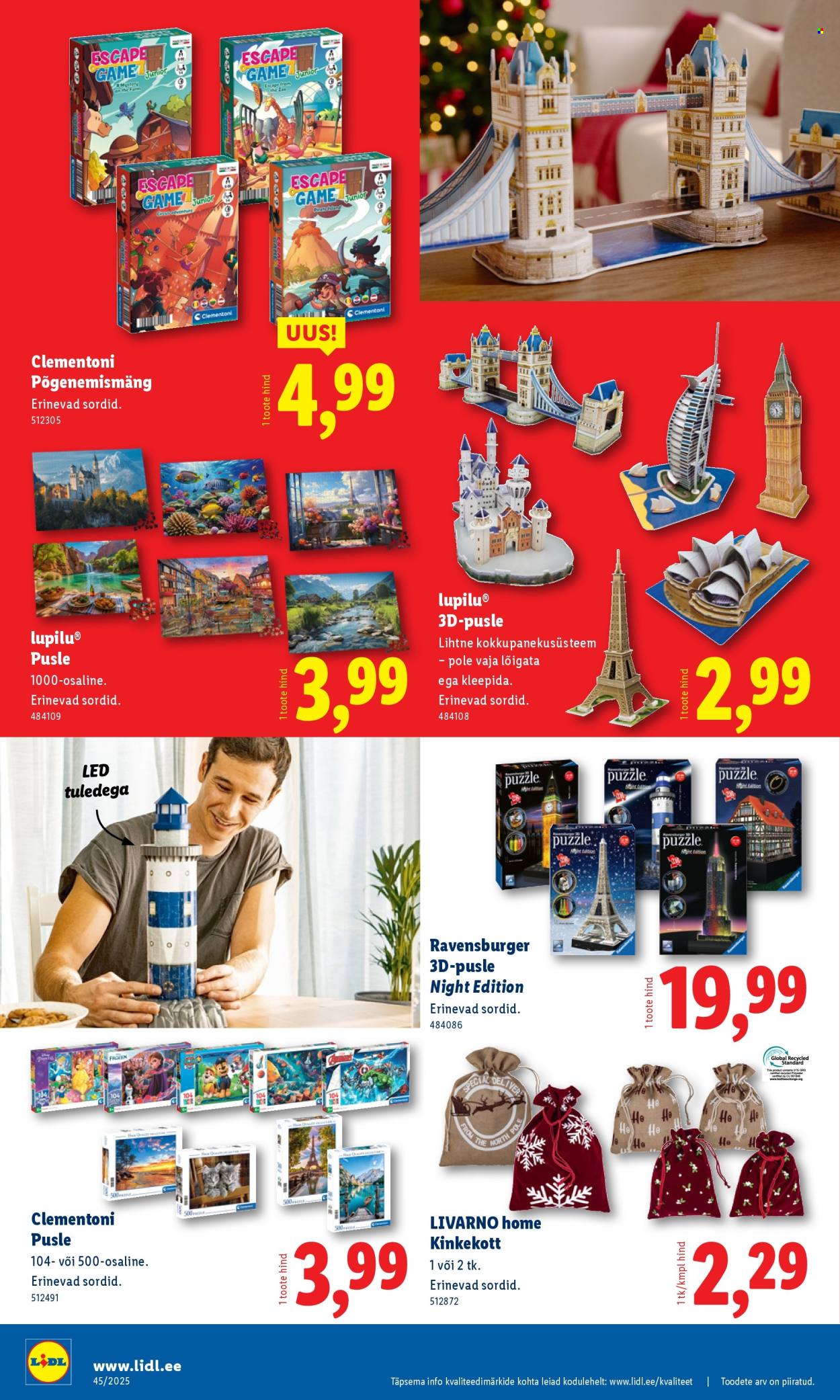 Lidl kliendileht - Kliendileht (3.11 - 9.11.2025)