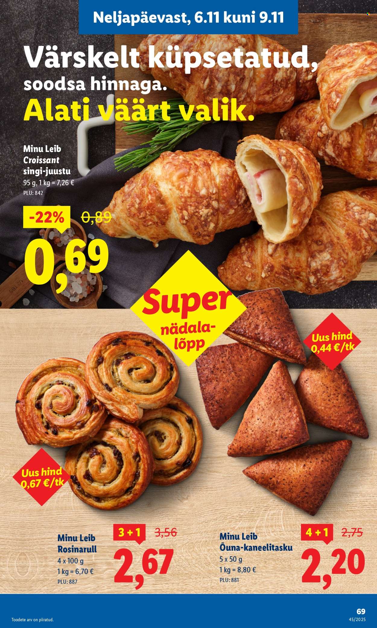 Lidl kliendileht - Kliendileht (3.11 - 9.11.2025)