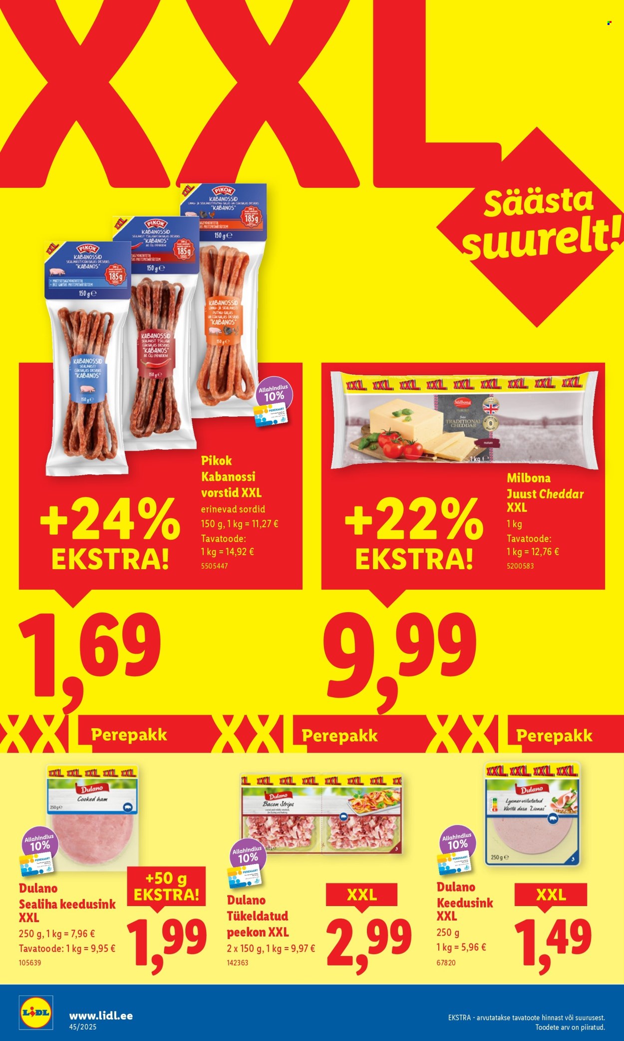 Lidl kliendileht - Kliendileht (3.11 - 9.11.2025)