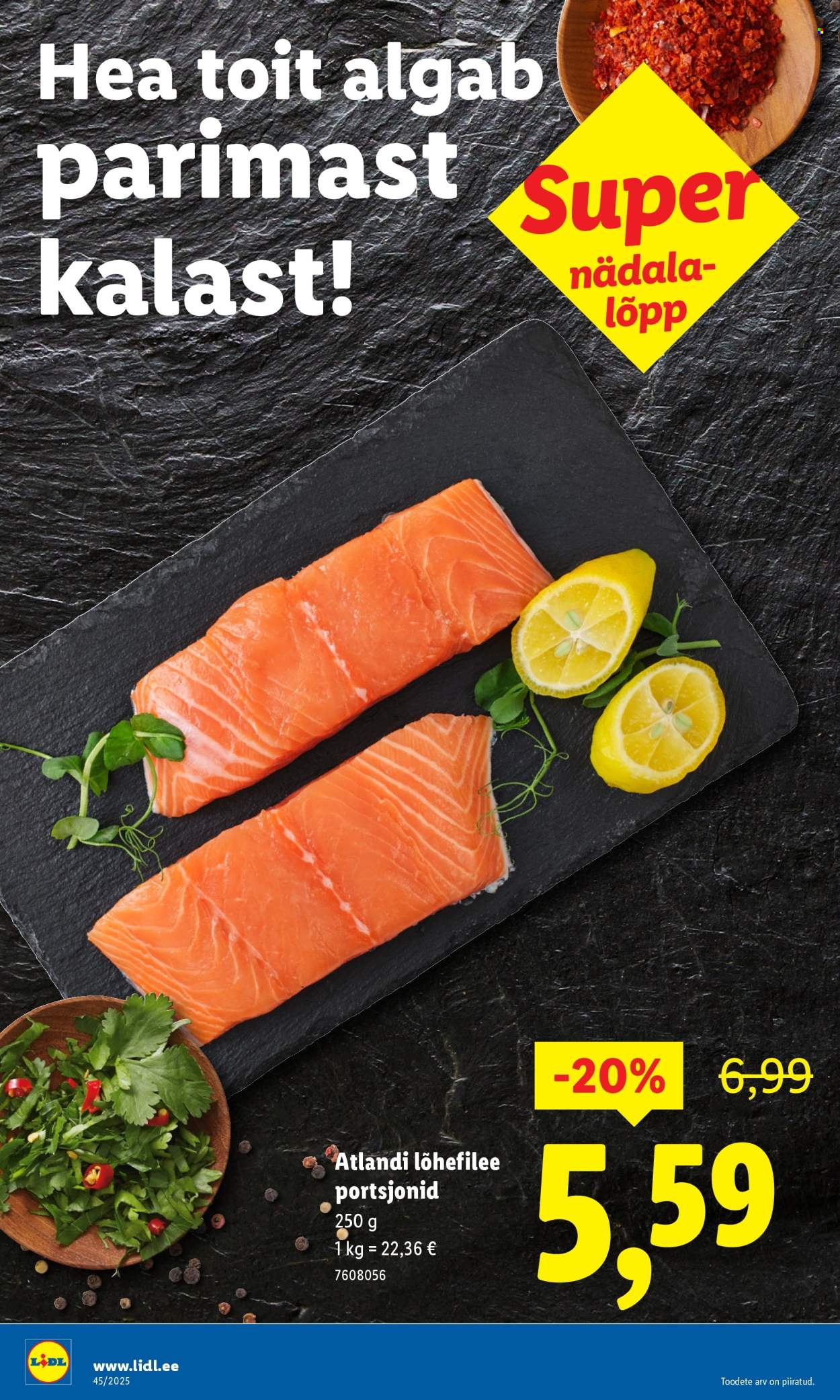 Lidl kliendileht - Kliendileht (3.11 - 9.11.2025)