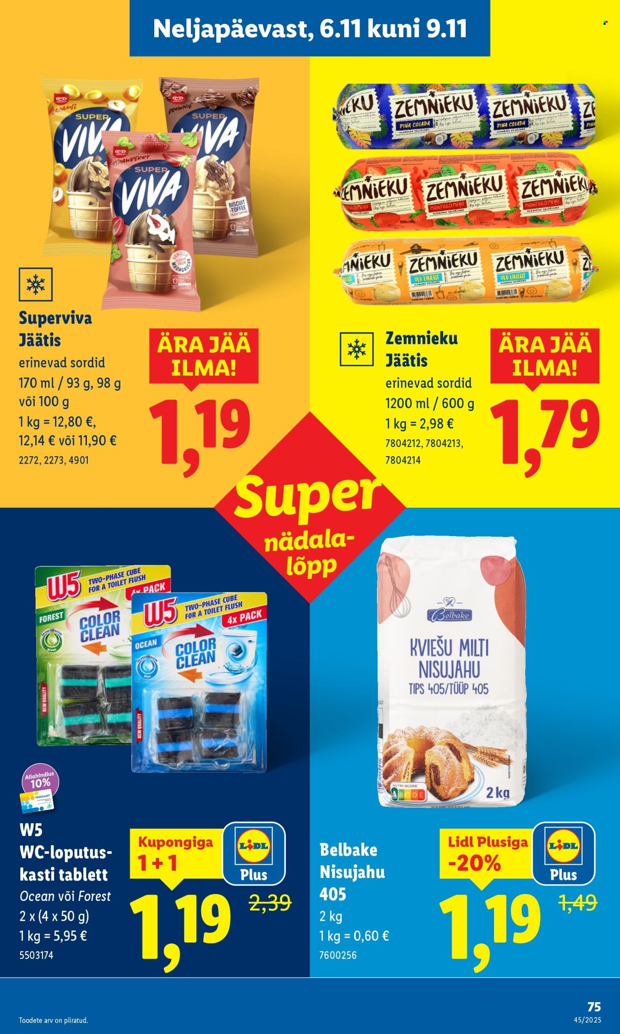 Lidl kliendileht - Kliendileht (3.11 - 9.11.2025)