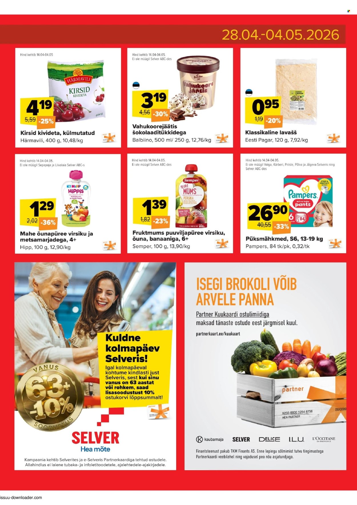 Selver kliendileht - Nädala parim hind (28.04 - 4.05.2026)