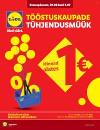 Lidl kliendileht (29.06 - 5.07.2026)