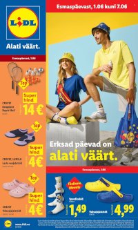 Lidl kliendileht - Tööstuskaupade pakkumised (1.06 - 7.06.2026)