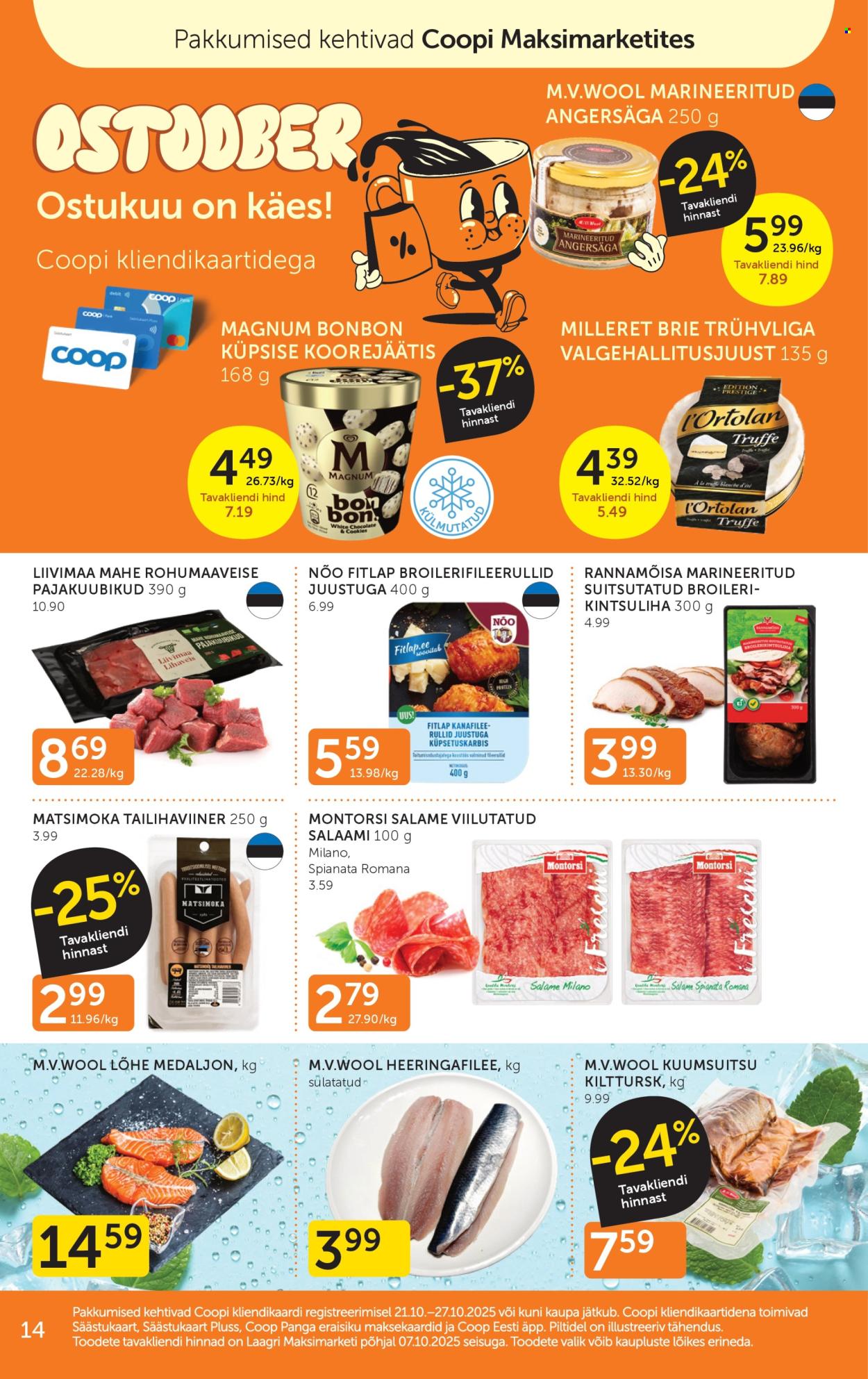 Coop kliendileht (21.10 - 27.10.2025)