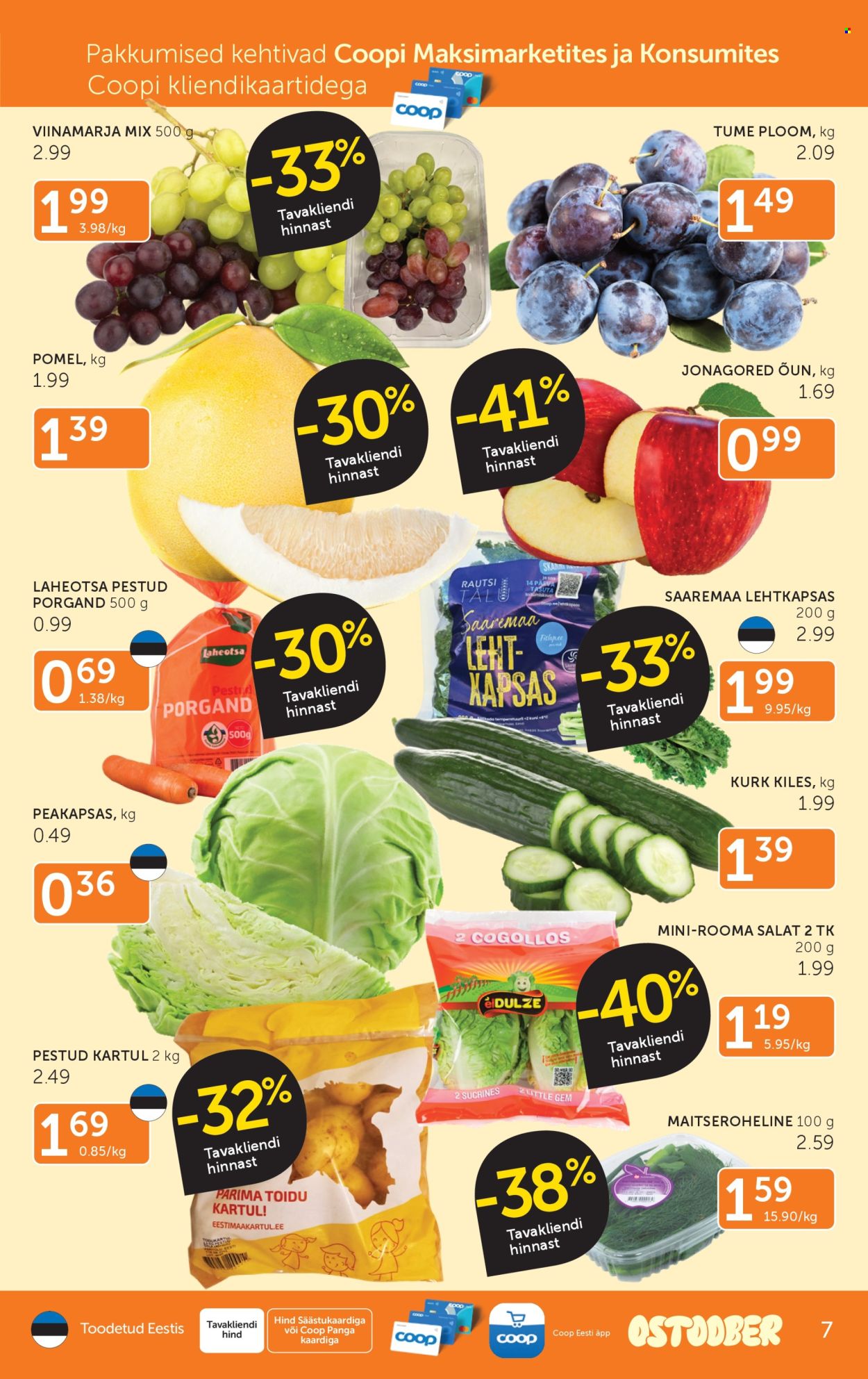 Coop kliendileht (21.10 - 27.10.2025)