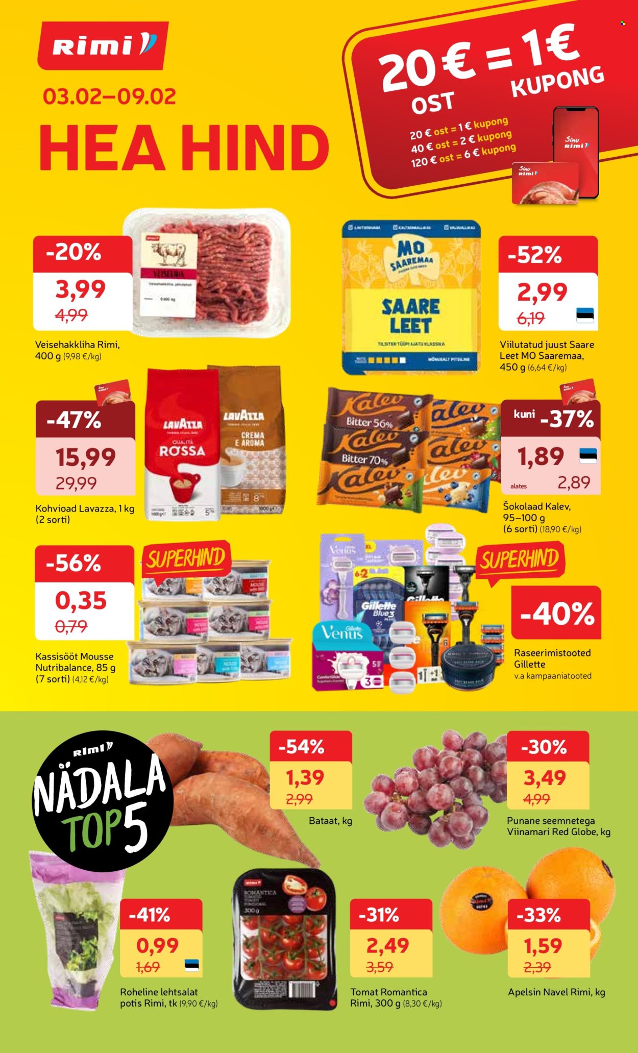 Rimi kliendileht - Kliendileht (3.02 - 9.02.2026)