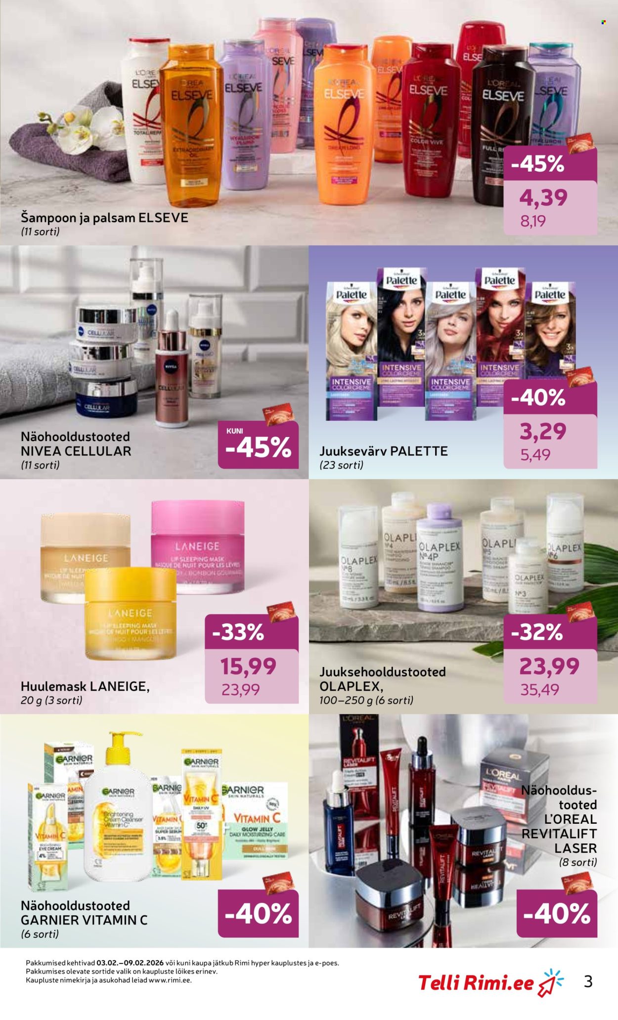 Rimi kliendileht - Kliendileht (3.02 - 9.02.2026)