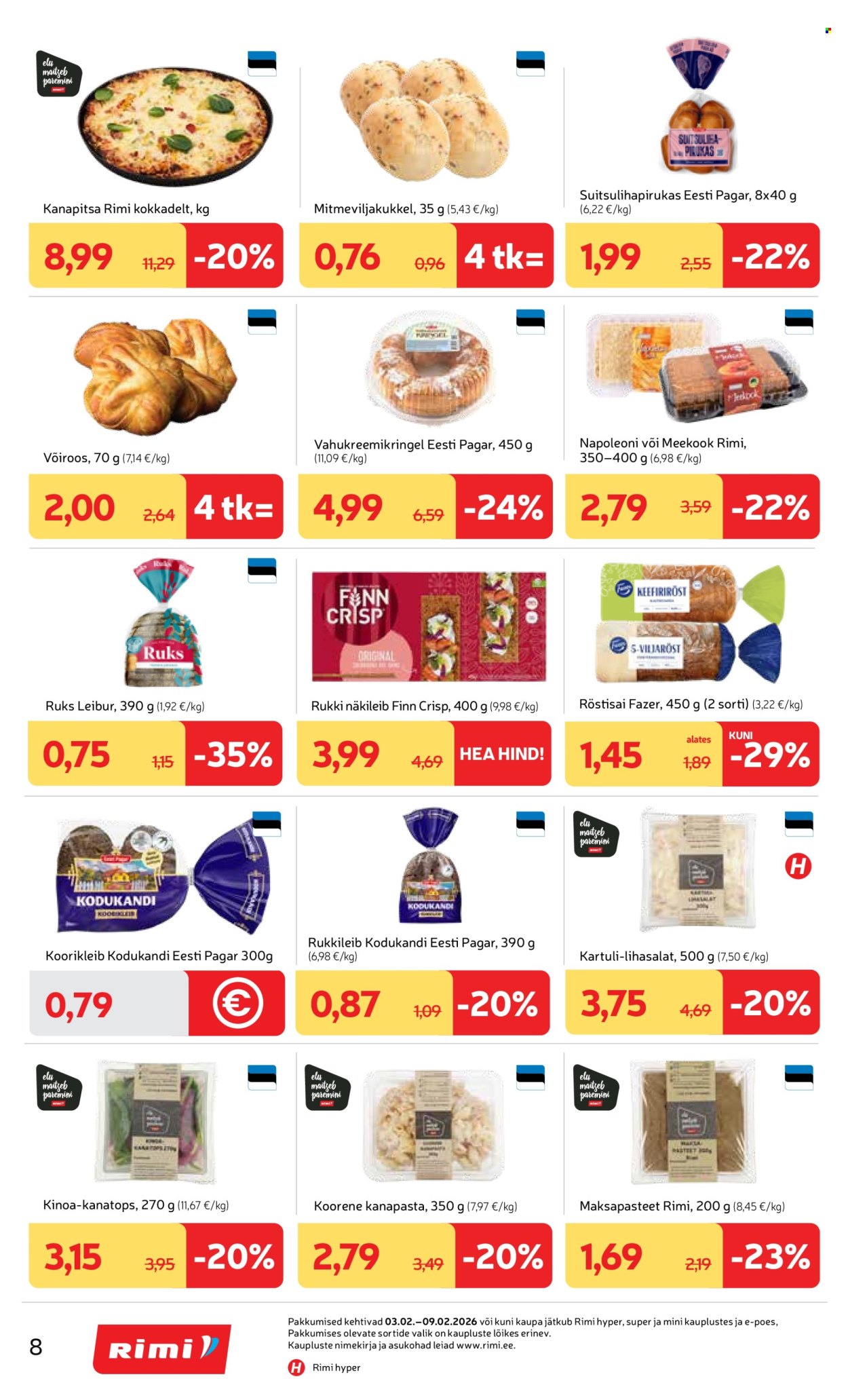 Rimi kliendileht - Kliendileht (3.02 - 9.02.2026)
