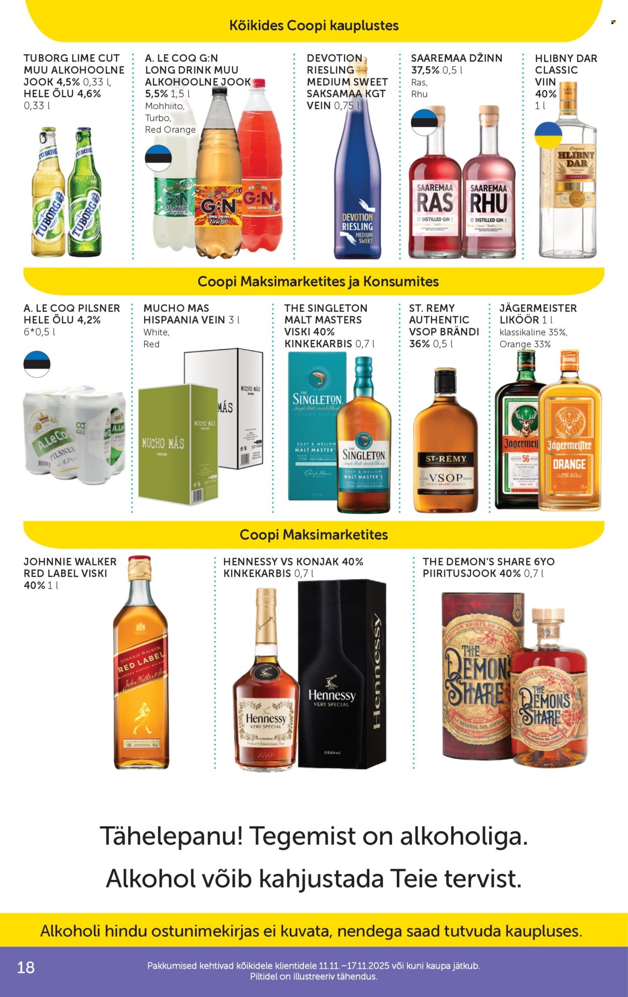 Coop kliendileht (11.11 - 17.11.2025)