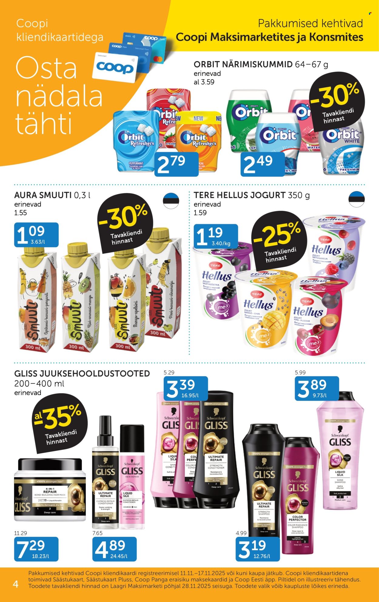 Coop kliendileht (11.11 - 17.11.2025)