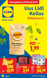 Lidl kliendileht - Keila, Põhjakaare tee 6 (20.10 - 26.10.2025)