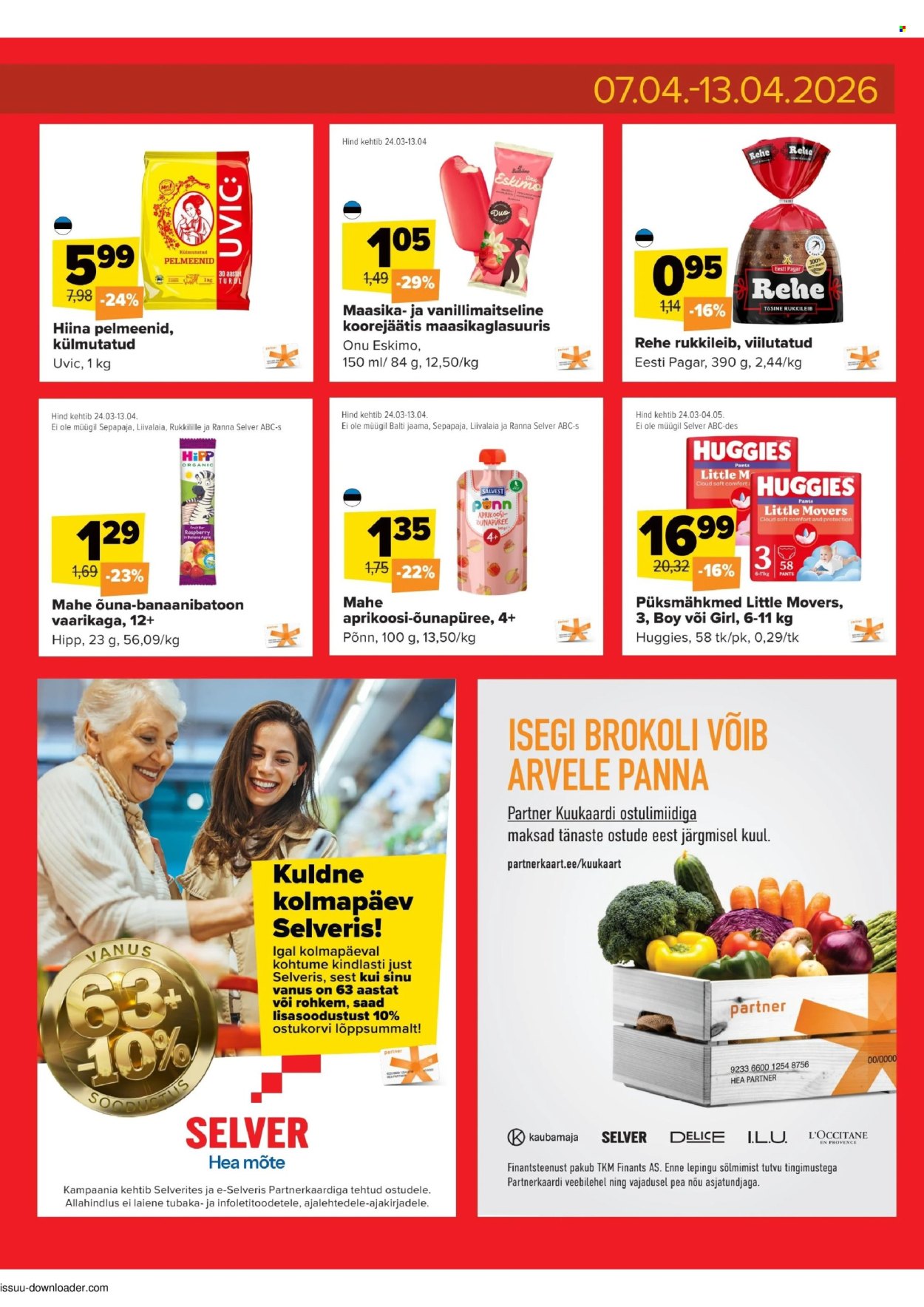 Selver kliendileht - Nädala parim hind (7.04 - 13.04.2026)
