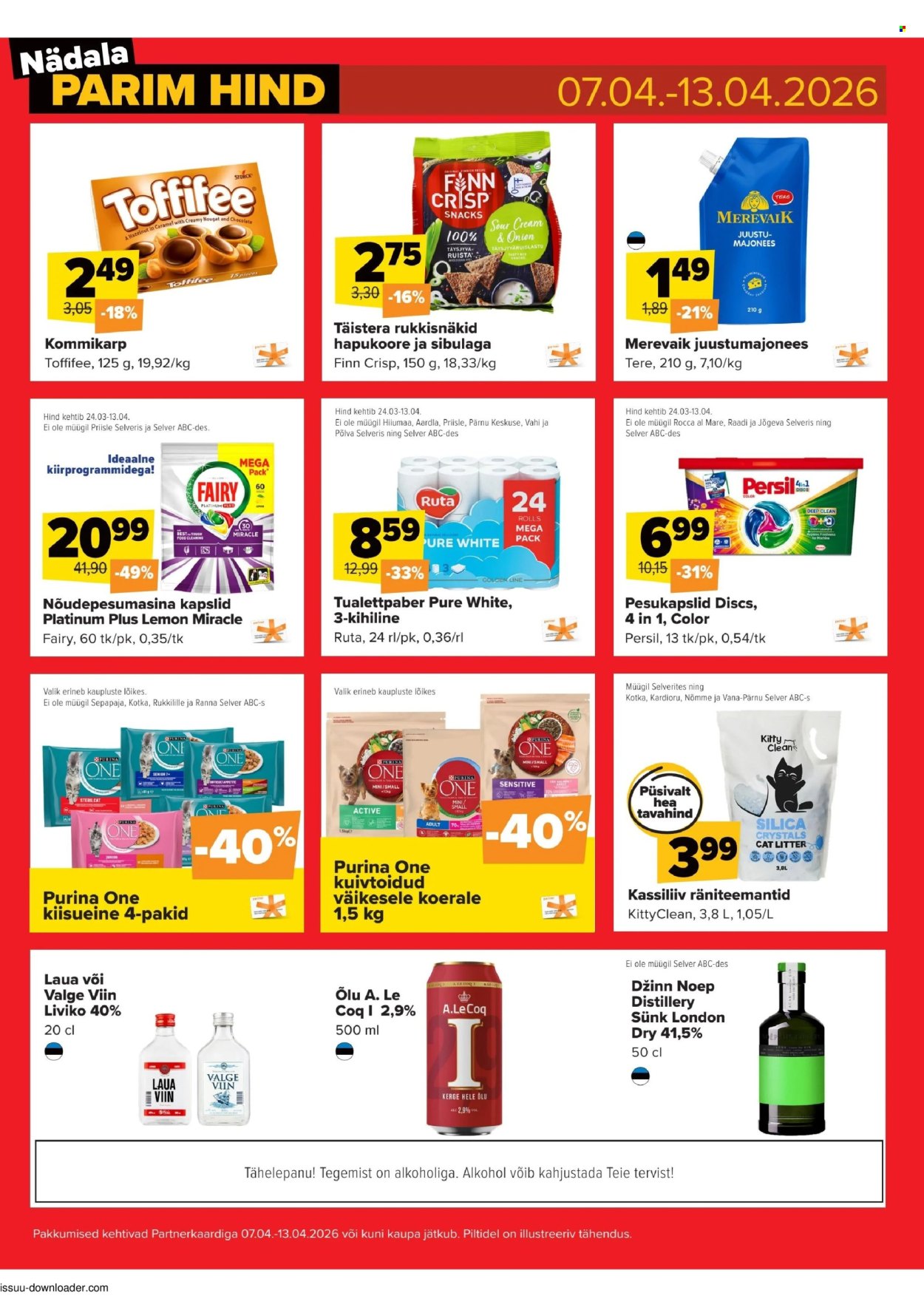 Selver kliendileht - Nädala parim hind (7.04 - 13.04.2026)