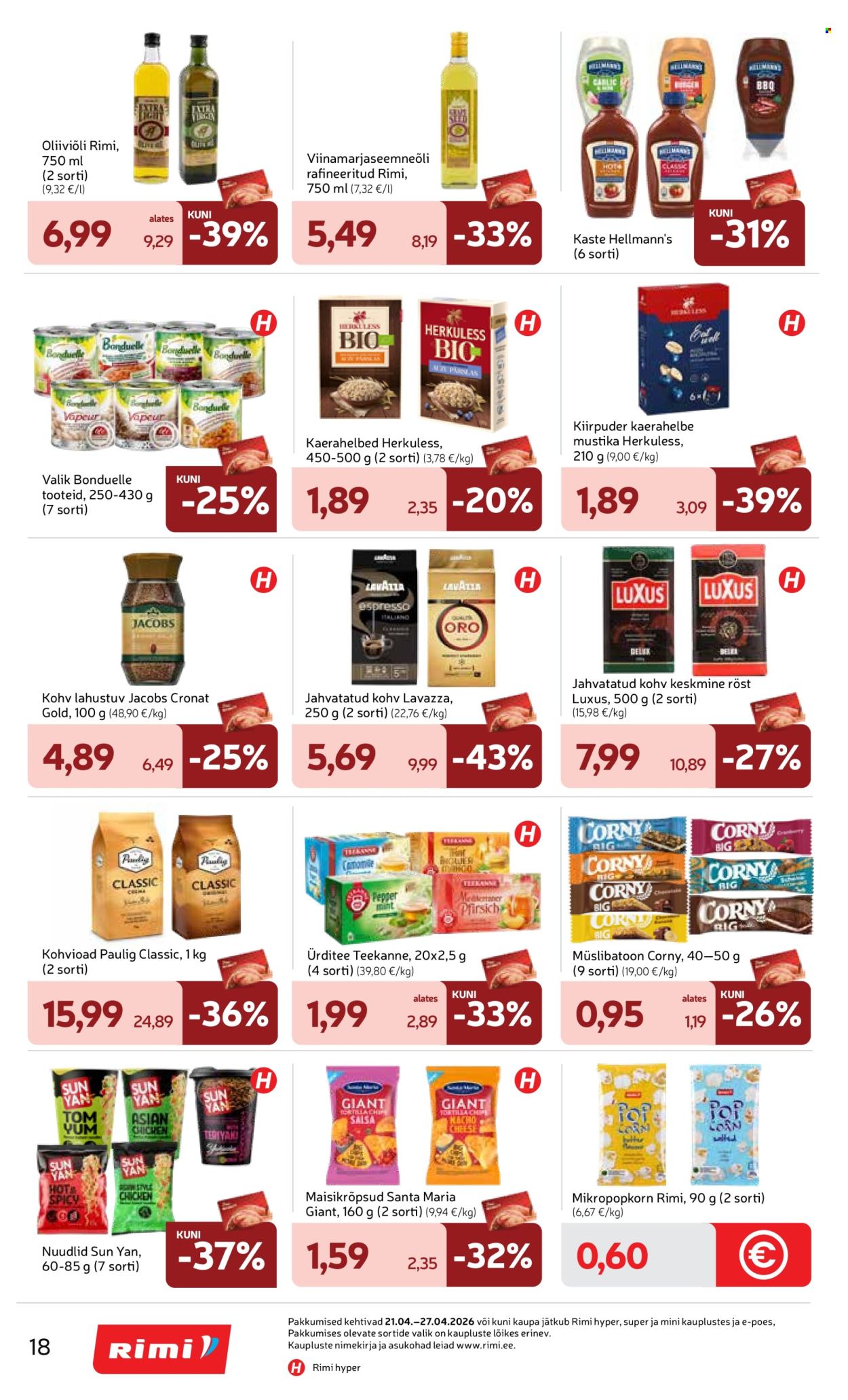 Rimi kliendileht - Kliendileht (21.04 - 27.04.2026)