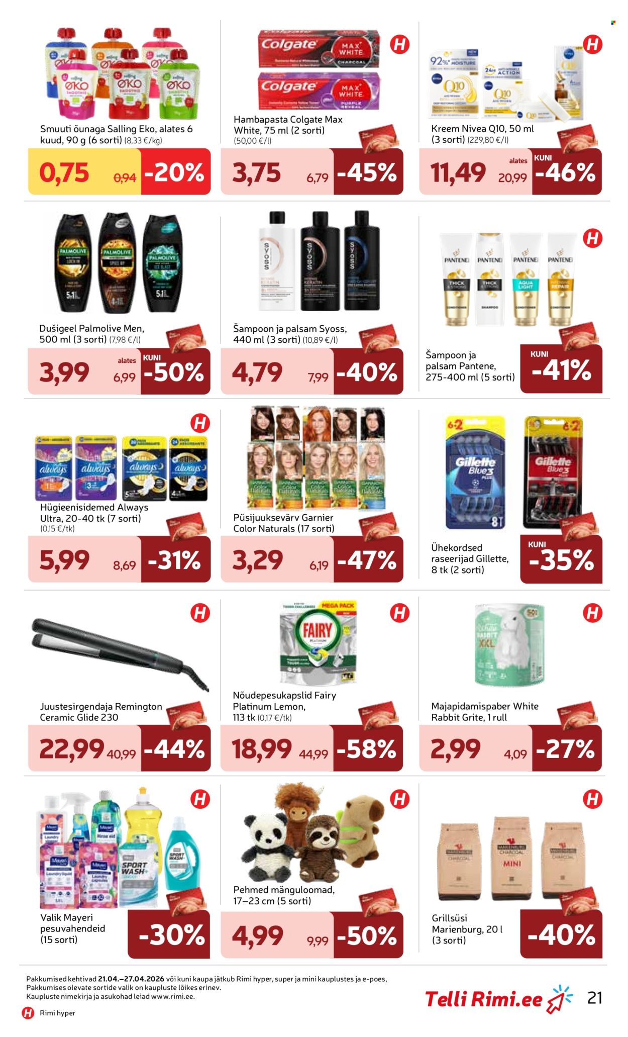 Rimi kliendileht - Kliendileht (21.04 - 27.04.2026)