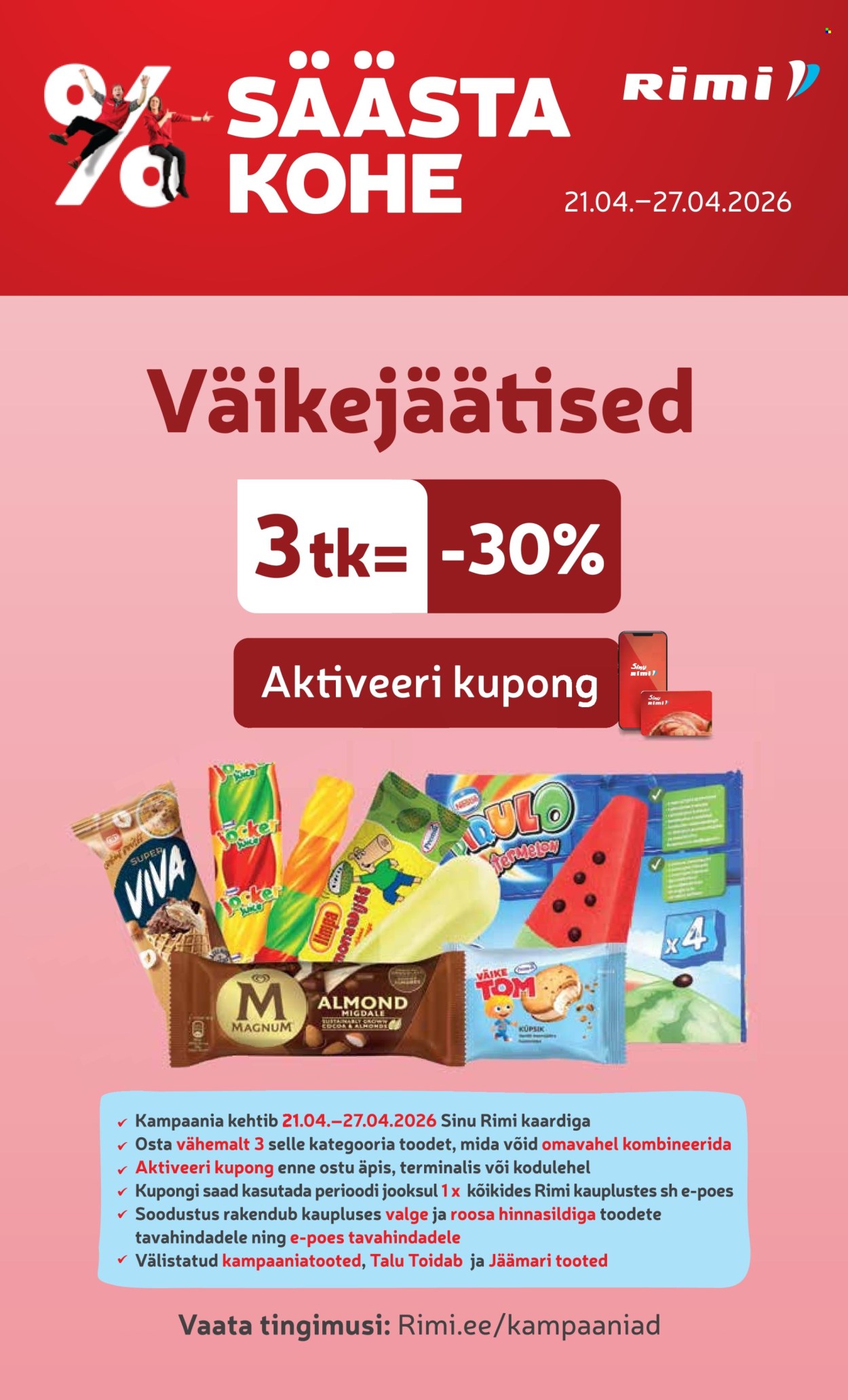 Rimi kliendileht - Kliendileht (21.04 - 27.04.2026)