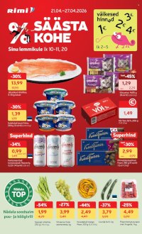Rimi kliendileht - Kliendileht (21.04 - 27.04.2026)