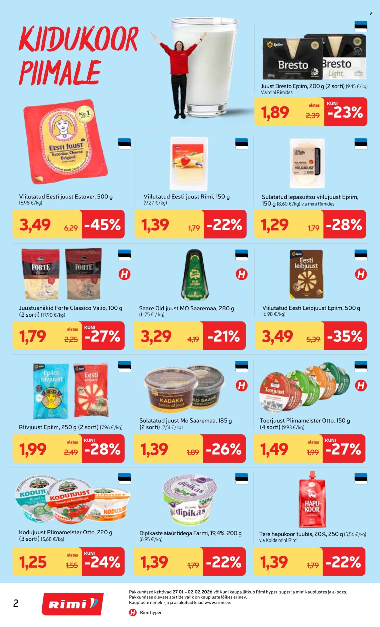 Rimi kliendileht - Kliendileht (27.01 - 2.02.2026)