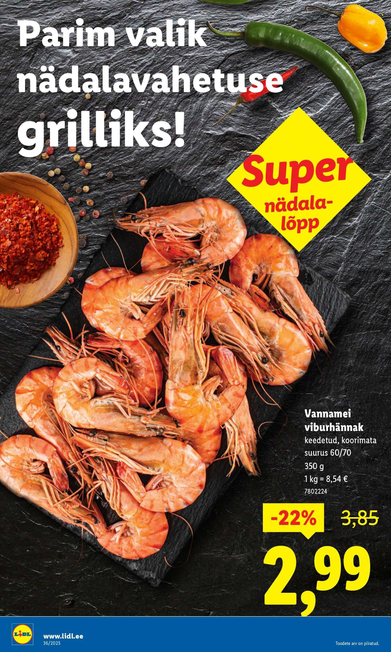 Lidl kliendileht - Nädalalõpu pakkumised (4.09 - 7.09.2025)