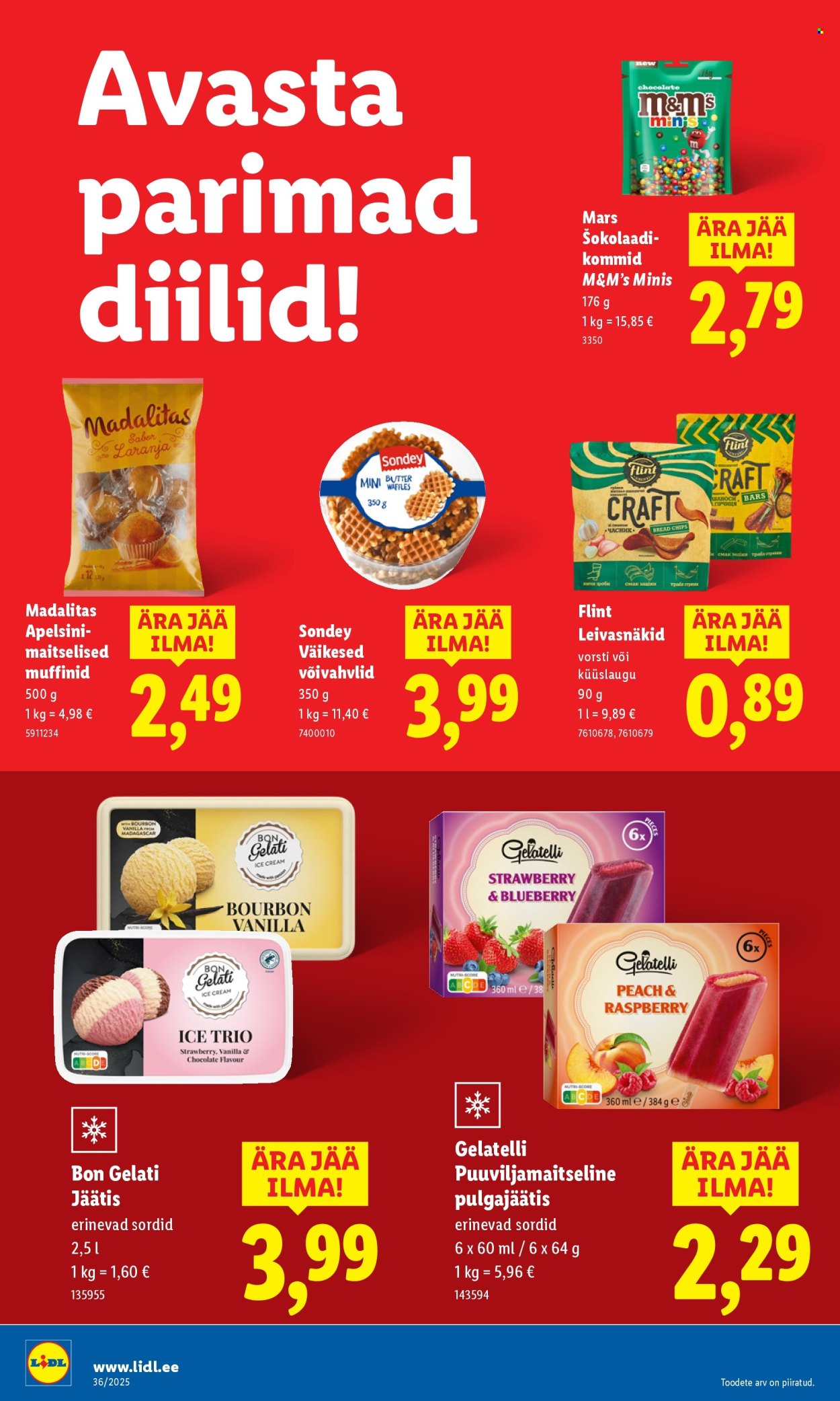 Lidl kliendileht - Nädalalõpu pakkumised (4.09 - 7.09.2025)