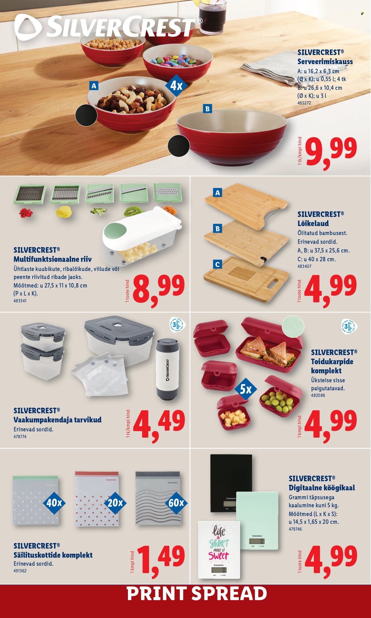 Lidl kliendileht - Nädalalõpu pakkumised (4.09 - 7.09.2025)
