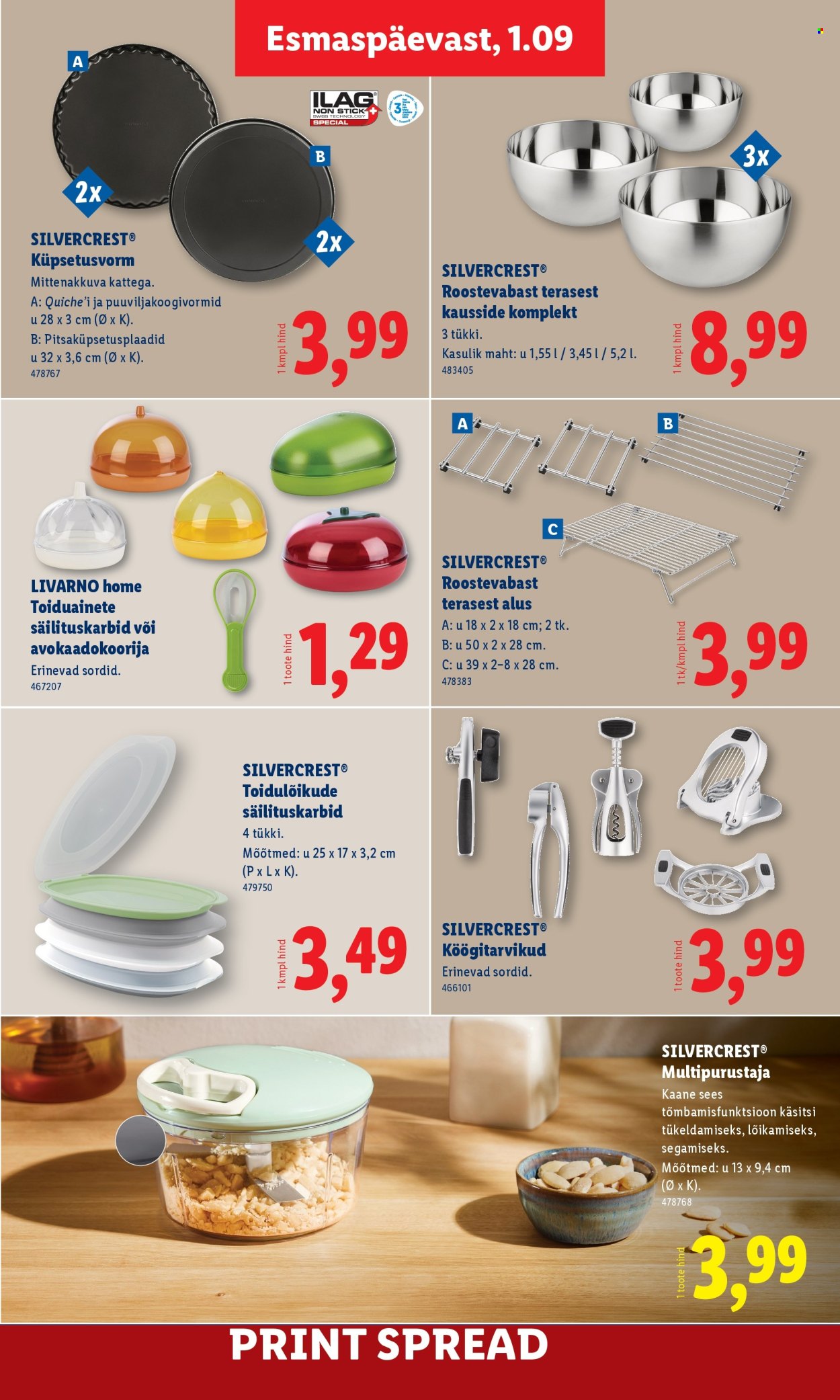 Lidl kliendileht - Nädalalõpu pakkumised (4.09 - 7.09.2025)