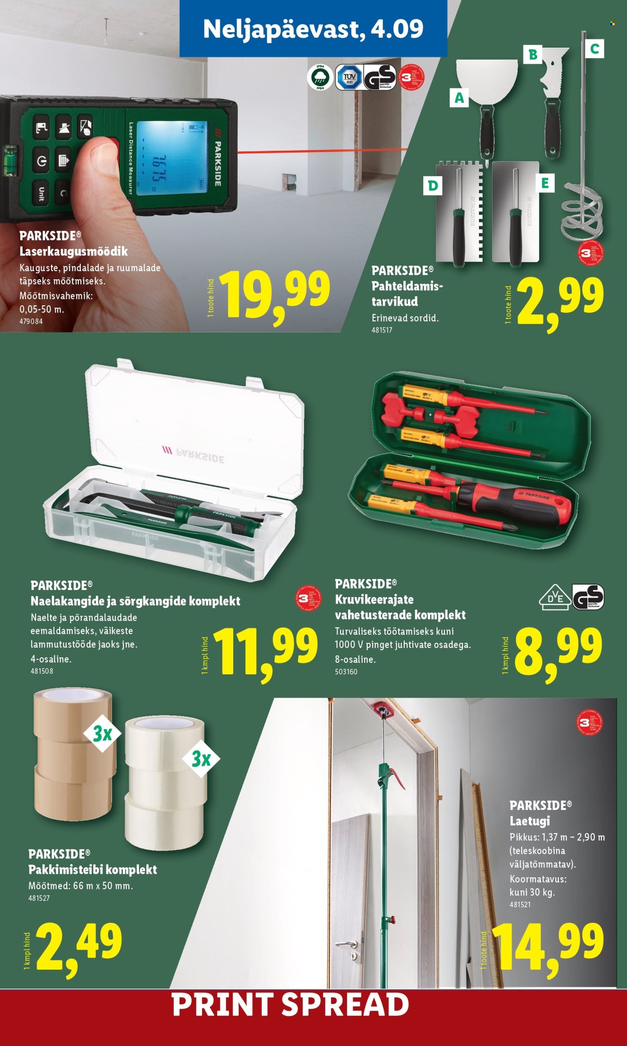 Lidl kliendileht - Nädalalõpu pakkumised (4.09 - 7.09.2025)