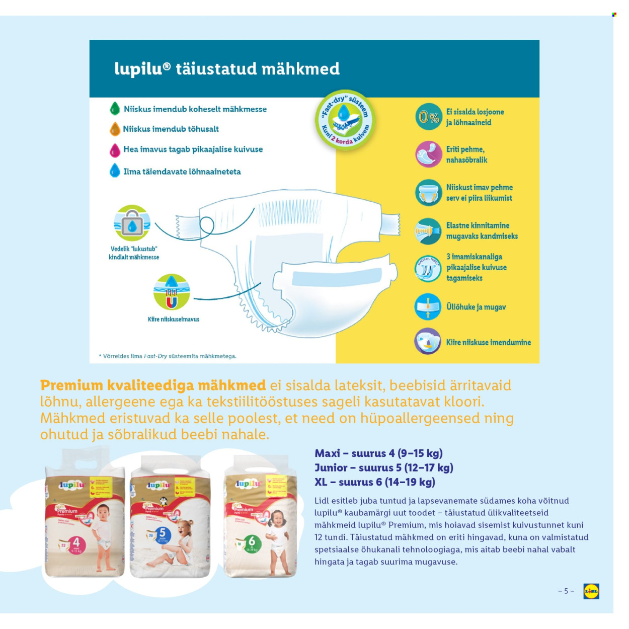 Lidl kliendileht - Lupilu